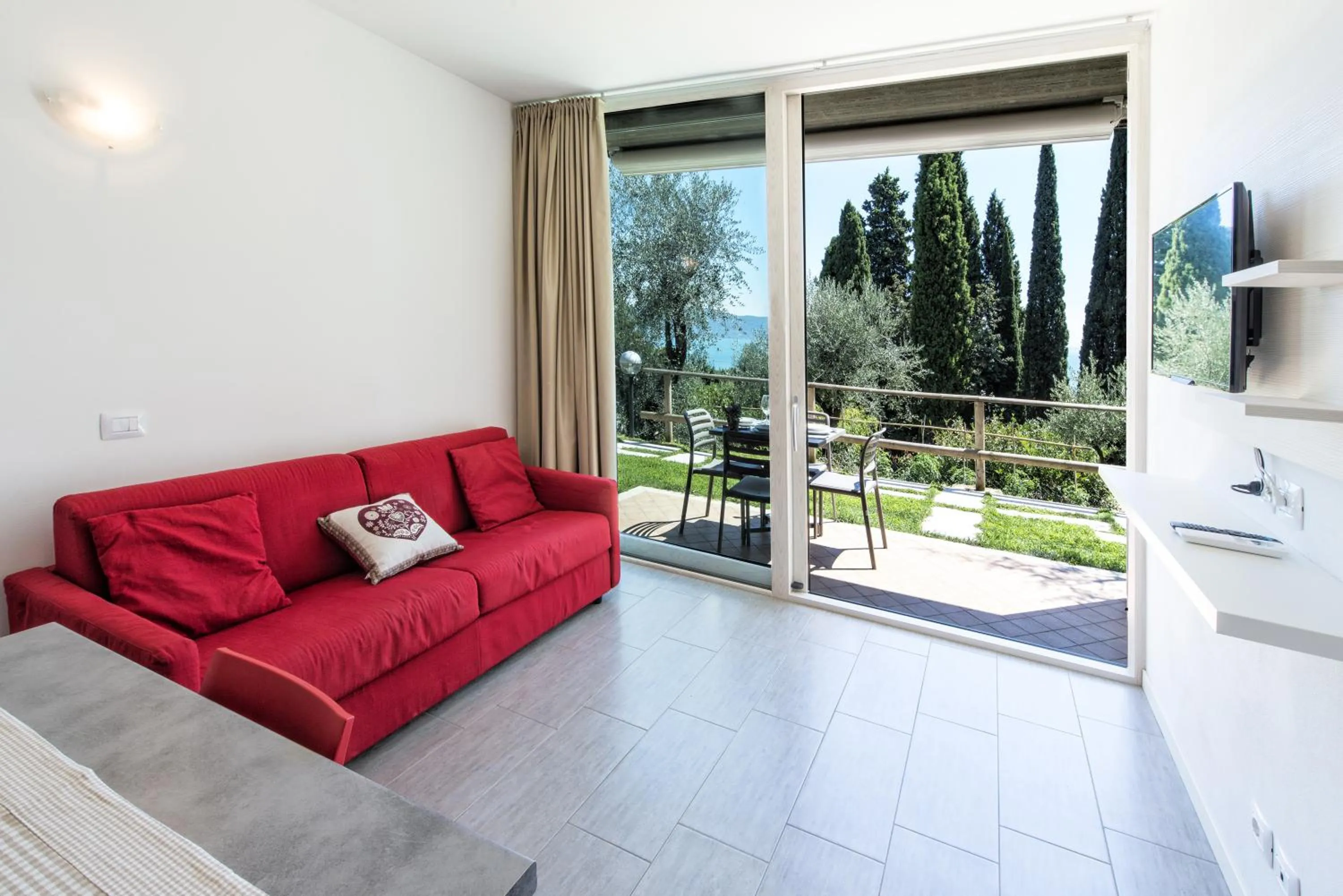 Bathroom in La Chioma di Berenice Garda Residence