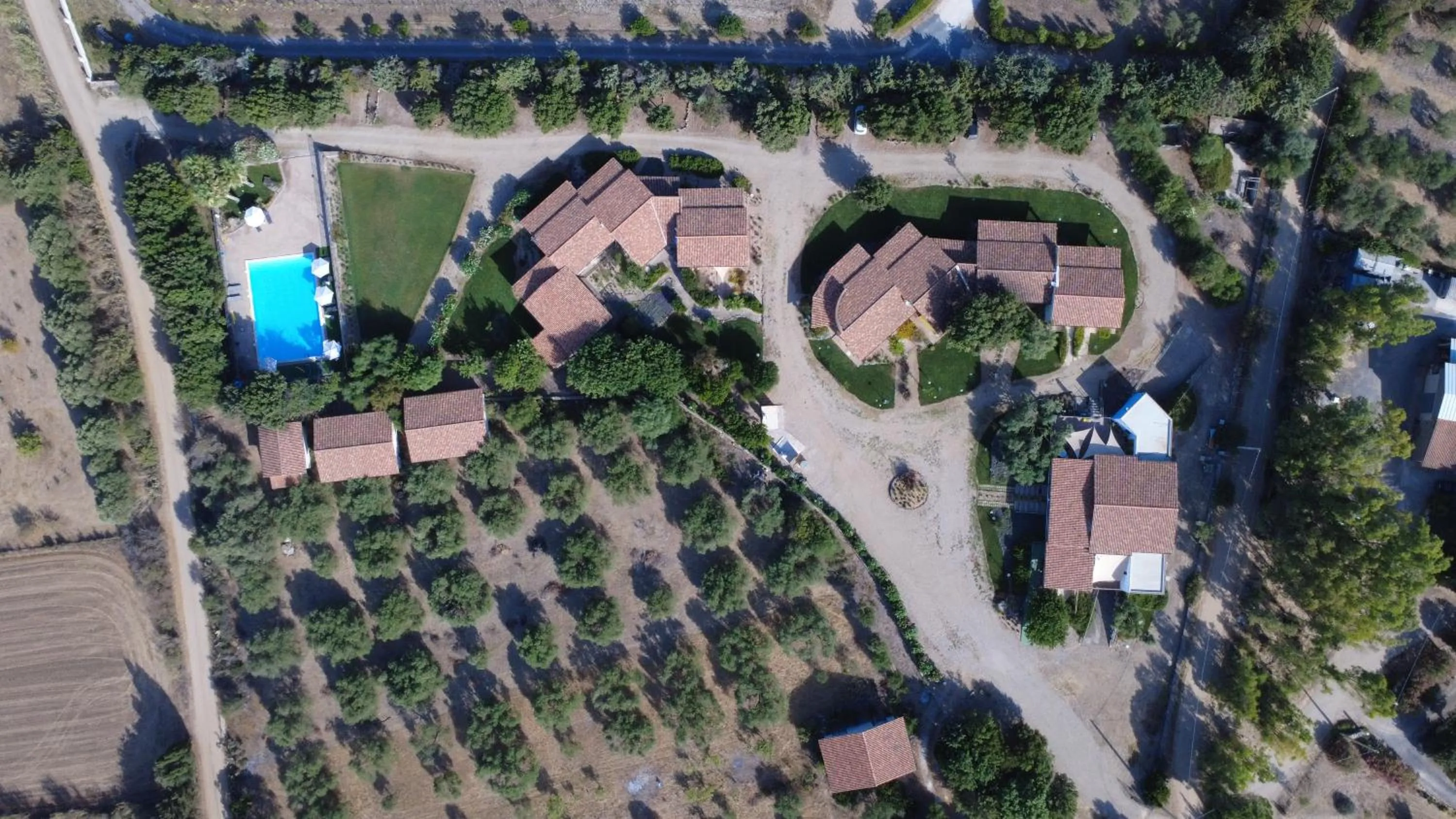 Bird's eye view in Lugh'e Luna Village
