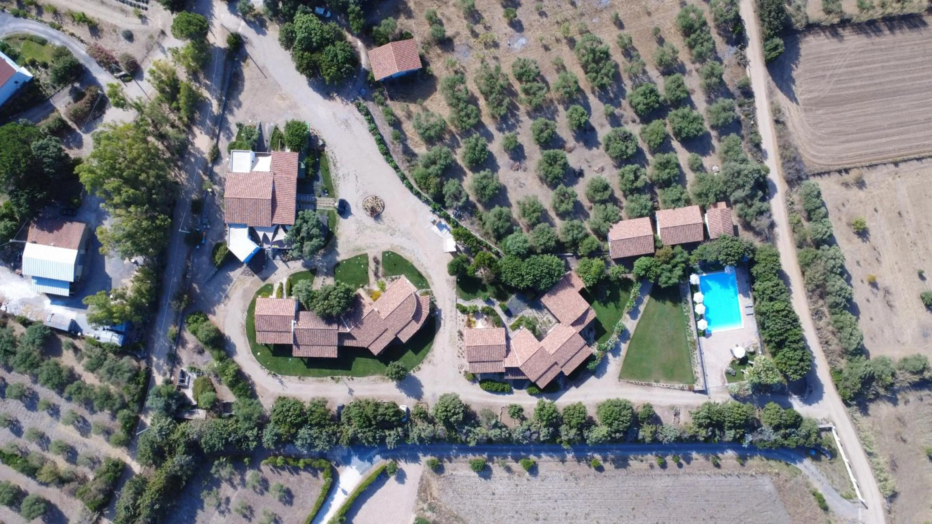 Bird's eye view in Lugh'e Luna Village