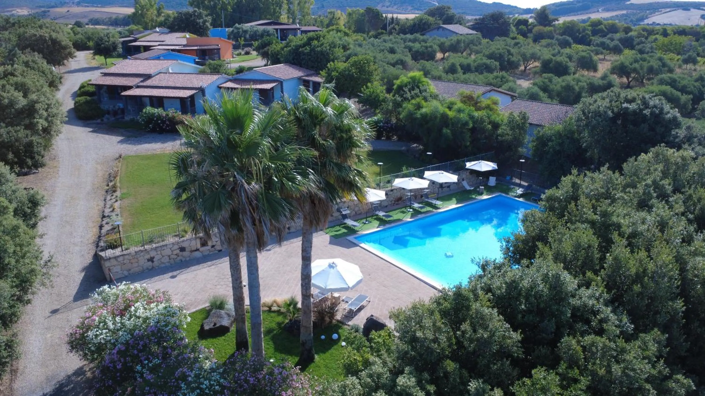 Bird's eye view in Lugh'e Luna Village
