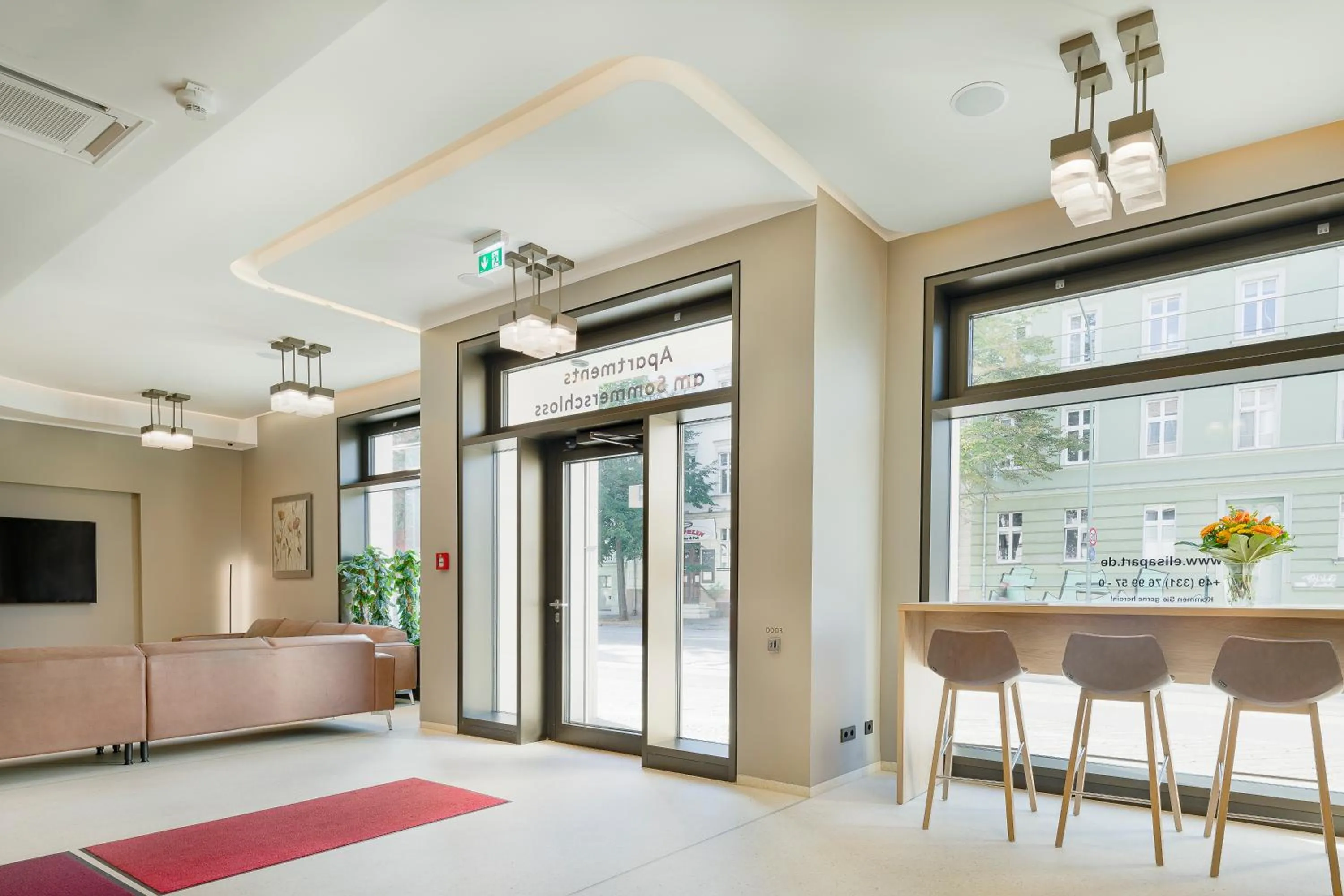 Communal lounge/ TV room in Elisapart - Apartments am Sommerschloss