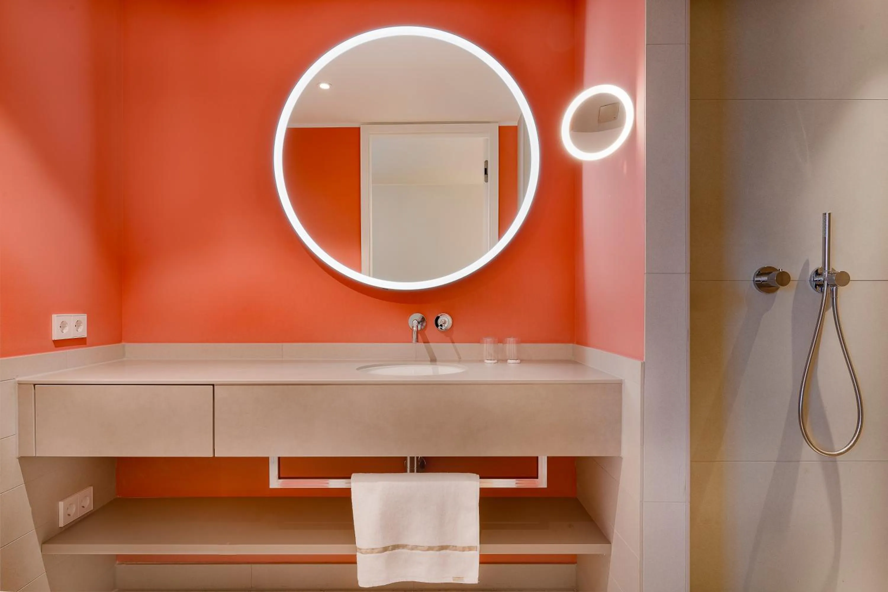 Shower in Elisapart - Apartments am Sommerschloss