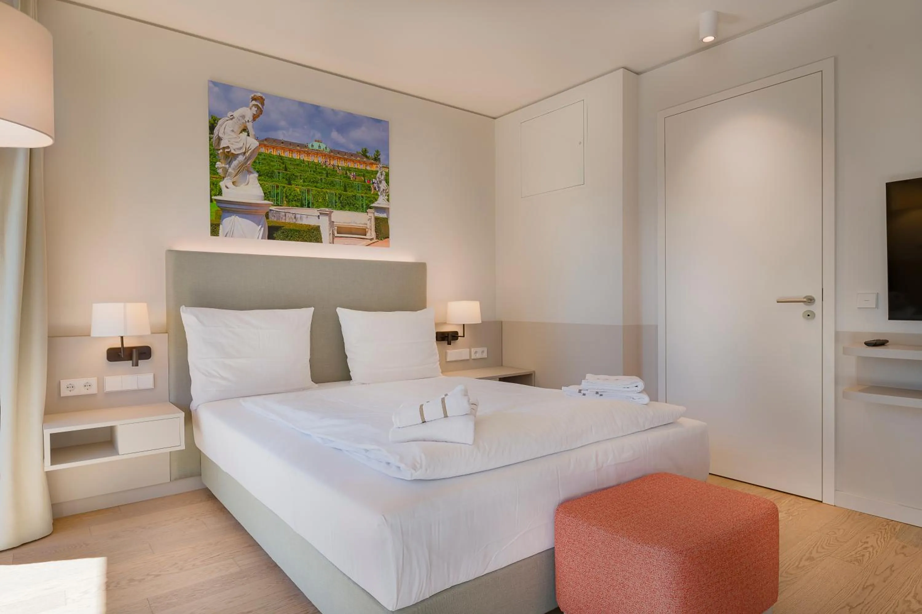 Bedroom, Bed in Elisapart - Apartments am Sommerschloss