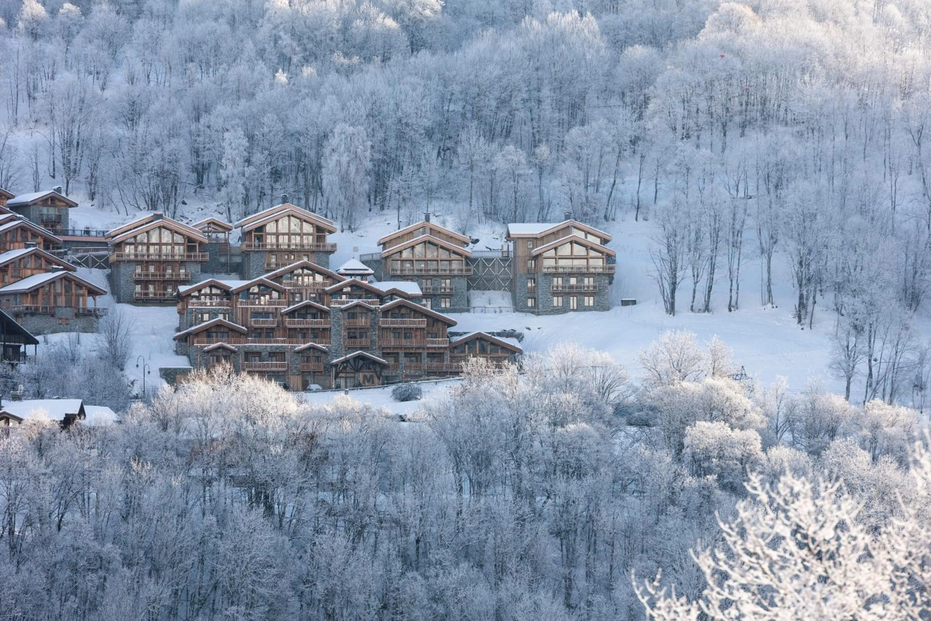 Property building in M Lodge & Spa