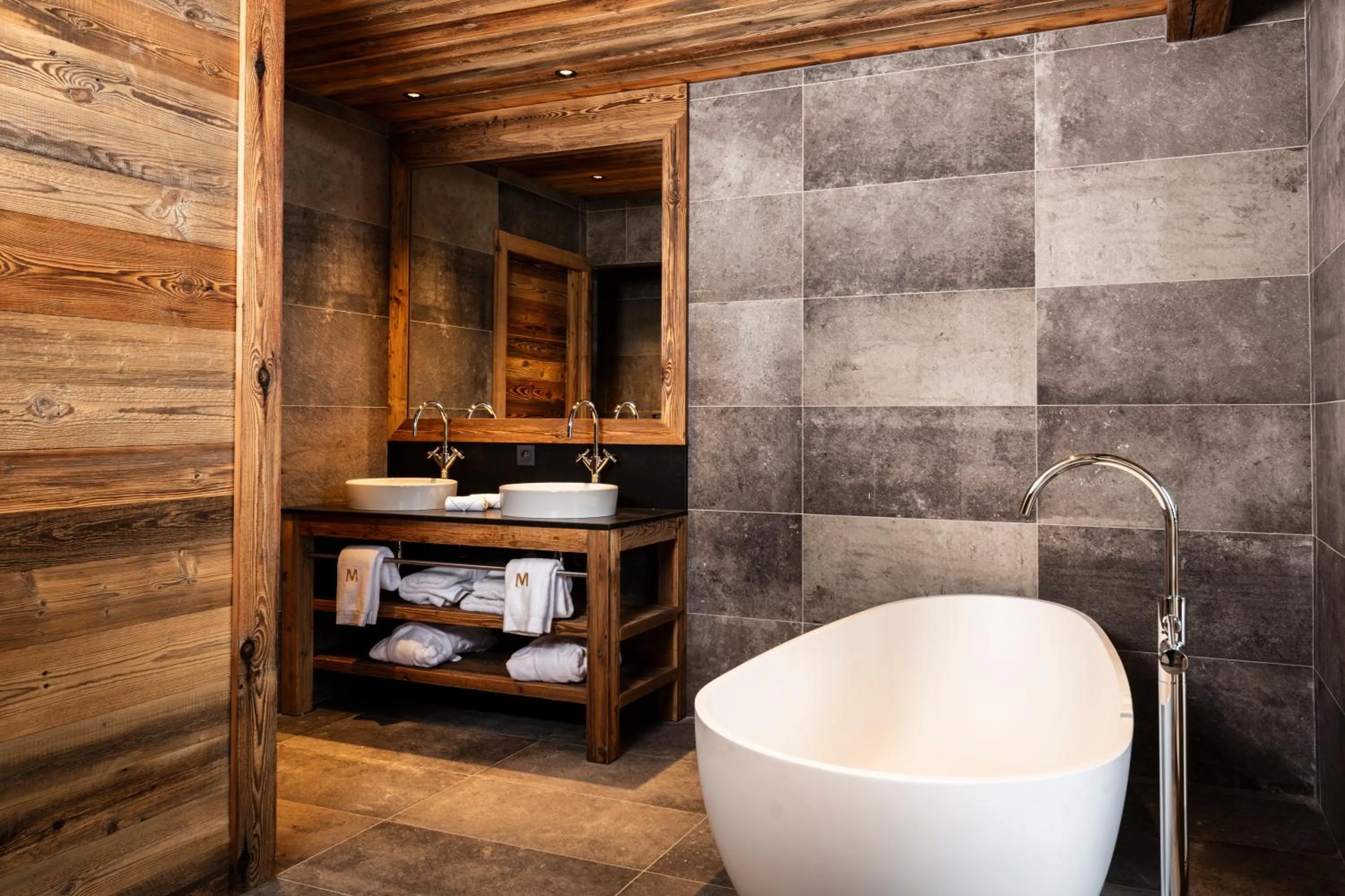 Bathroom in M Lodge & Spa