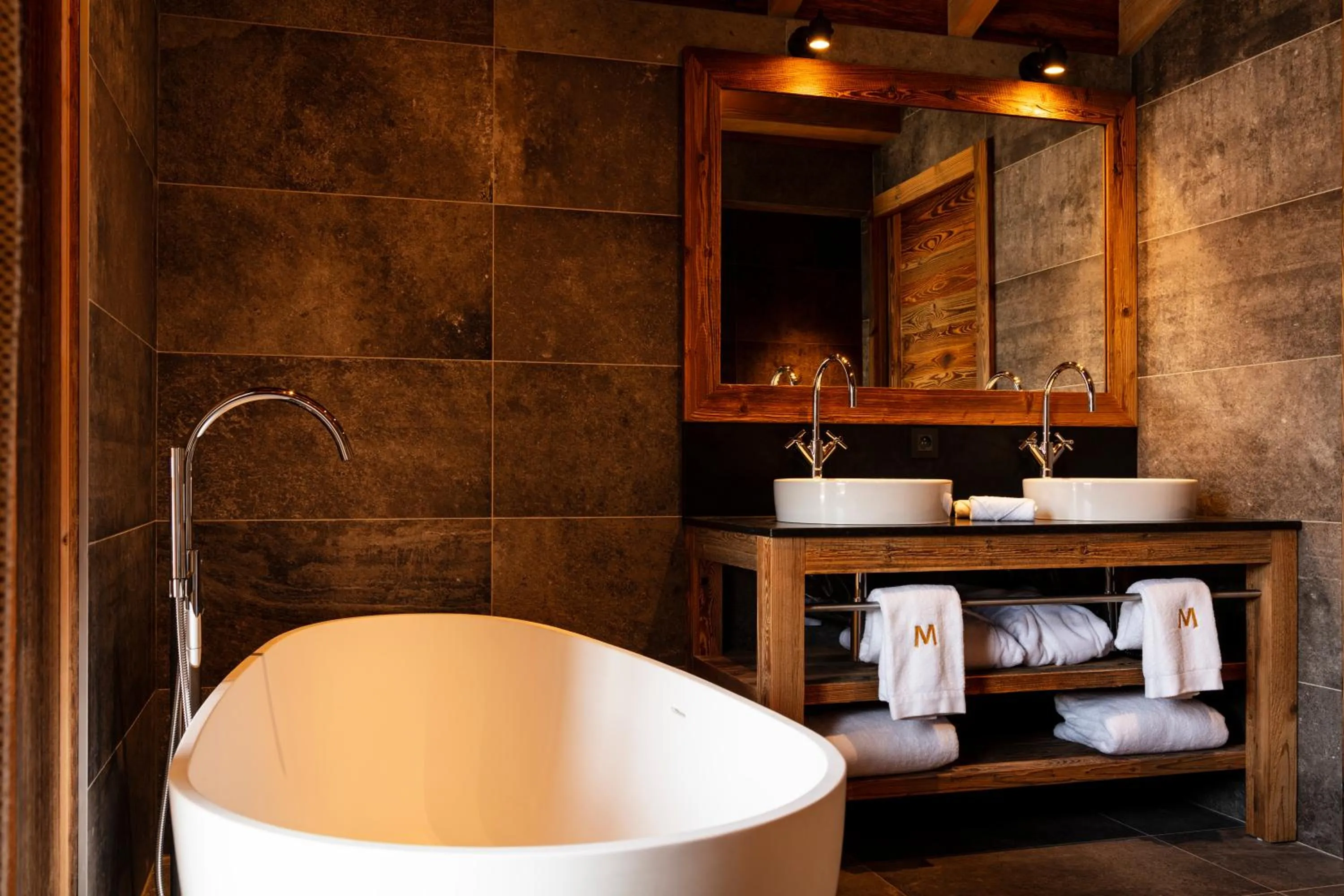 Bathroom in M Lodge & Spa