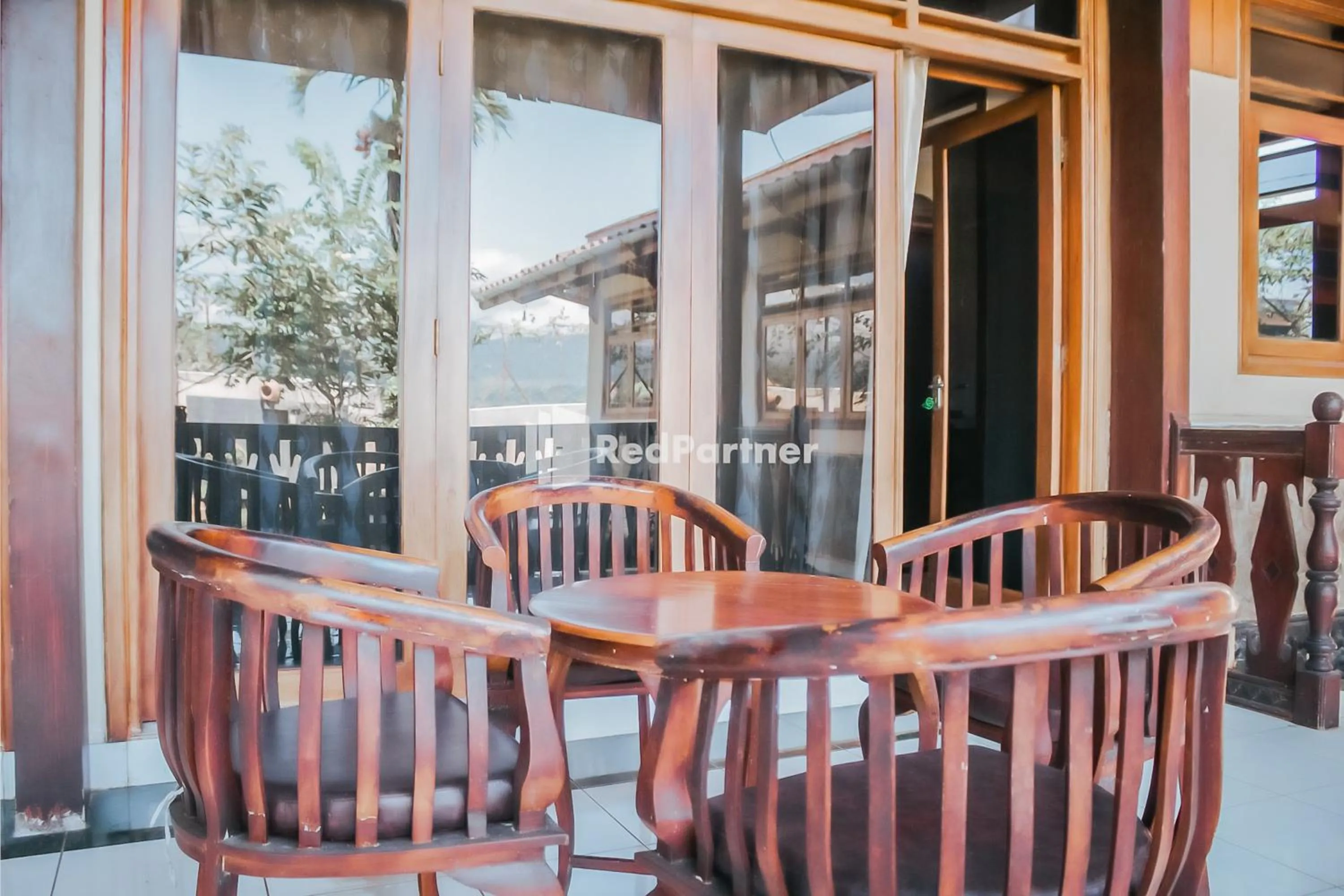 Facade/entrance in Villa Mawar Adinda Kuningan Syariah RedPartner