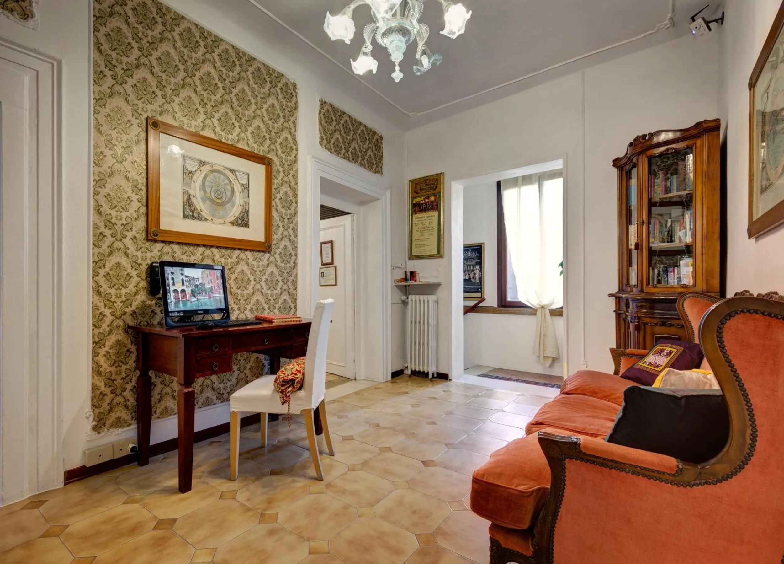 View (from property/room), Seating Area in Hotel San Samuele