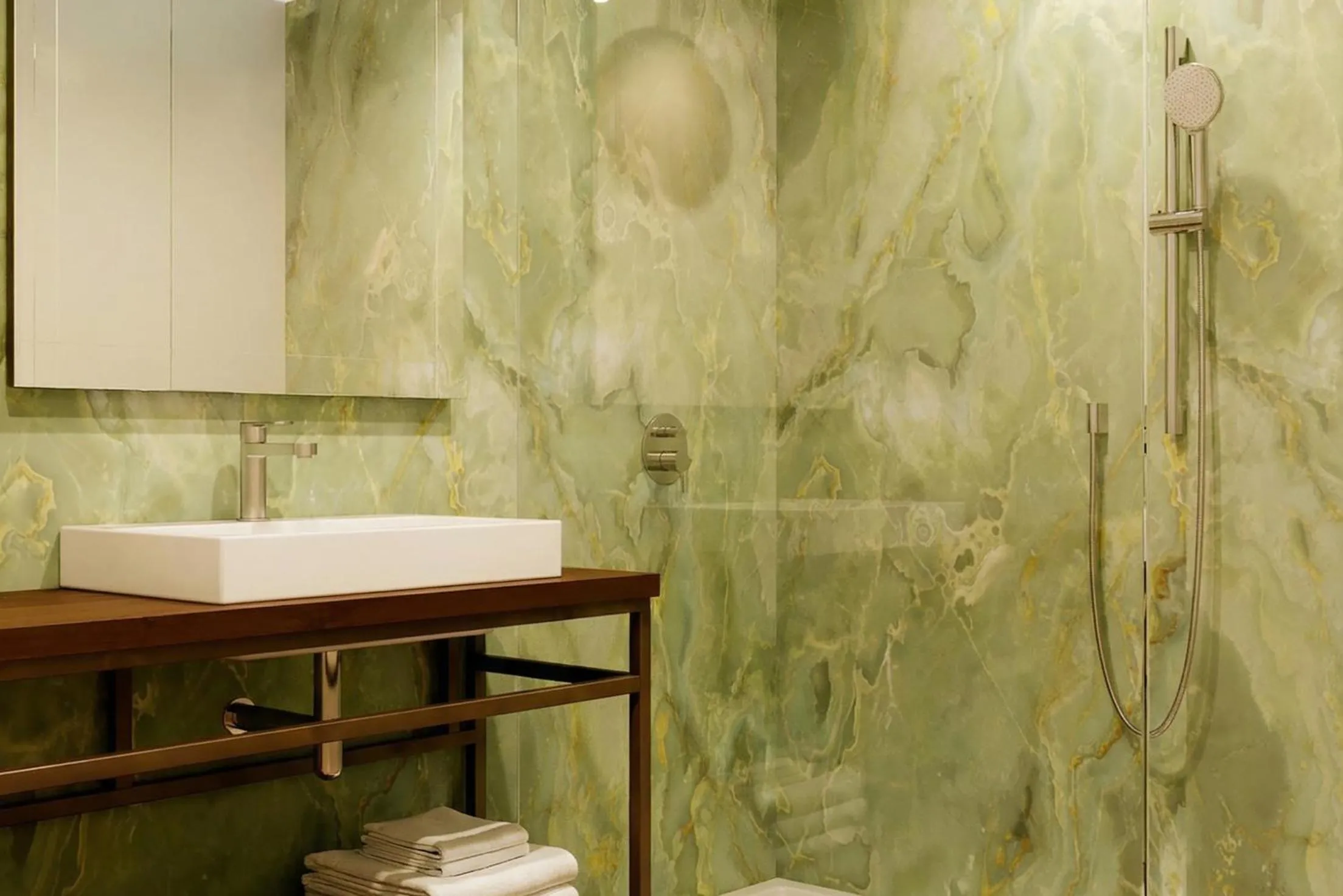 Shower in Hotel San Samuele