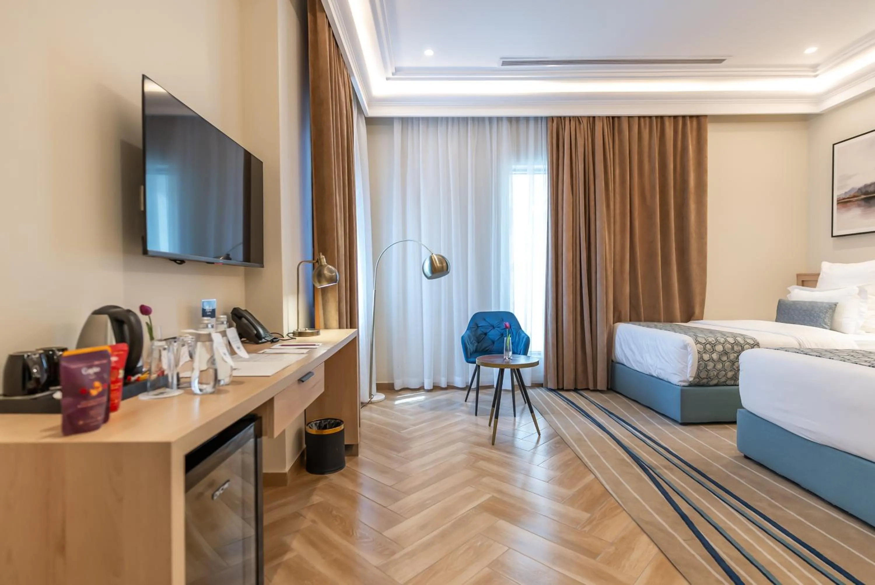 Bed in Marlo Hotel - فندق مارلو