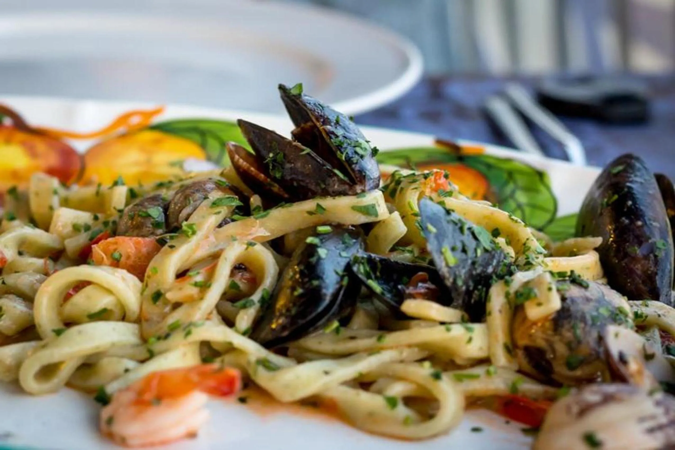 Food close-up in Da Clotilde