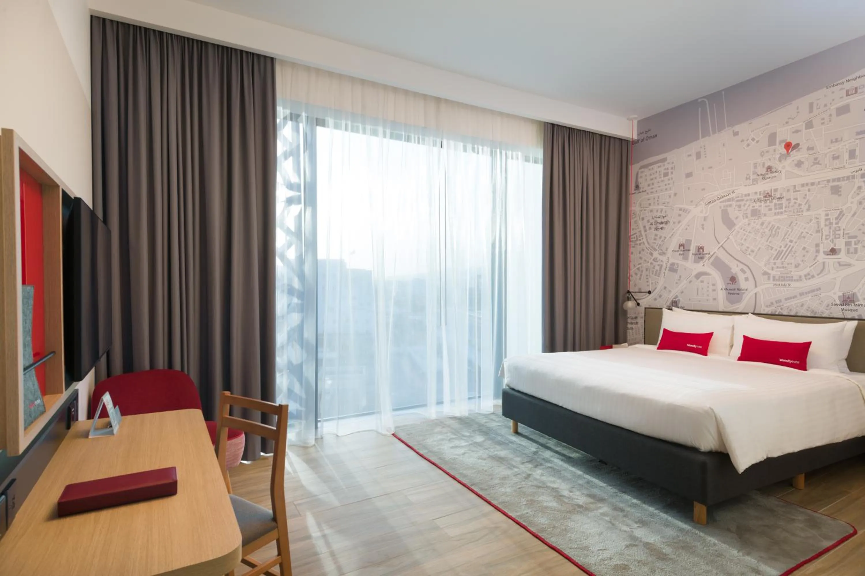 Bed in IntercityHotel Muscat