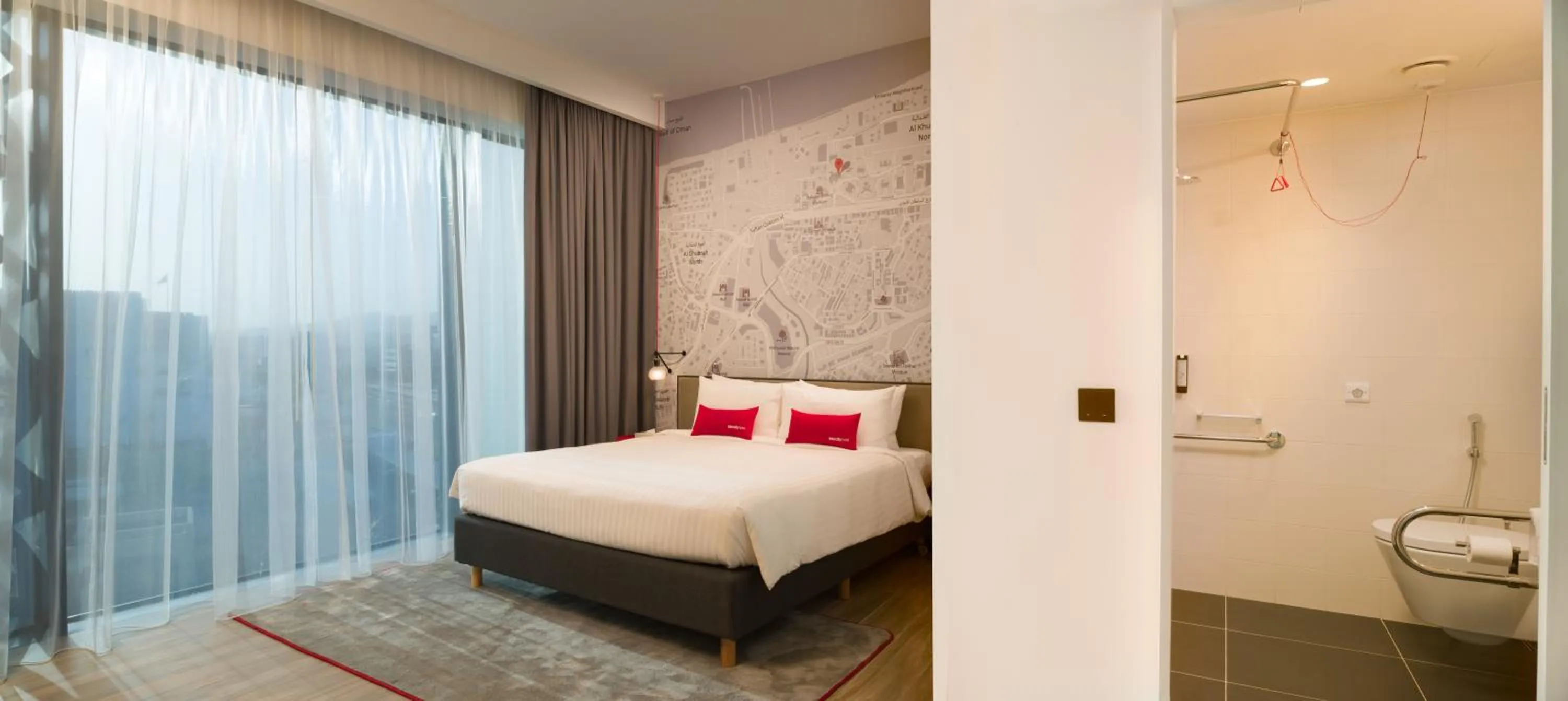 Bed in IntercityHotel Muscat