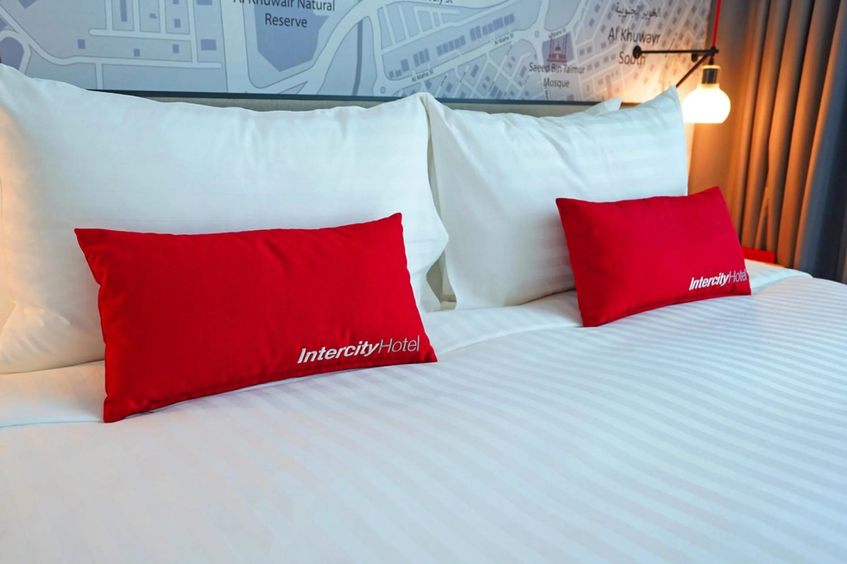 Bed in IntercityHotel Muscat