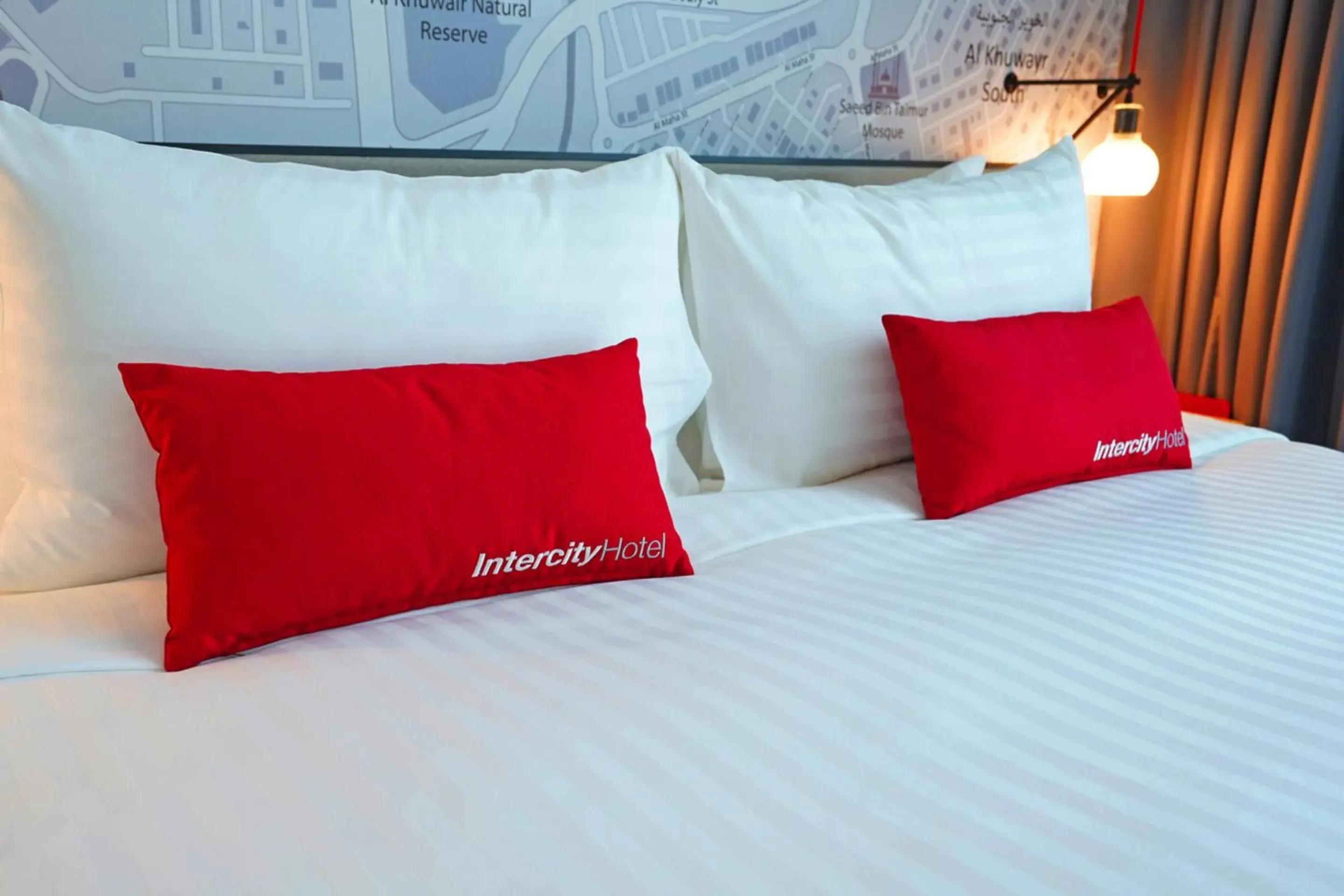 Bed in IntercityHotel Muscat Bed in IntercityHotel Muscat