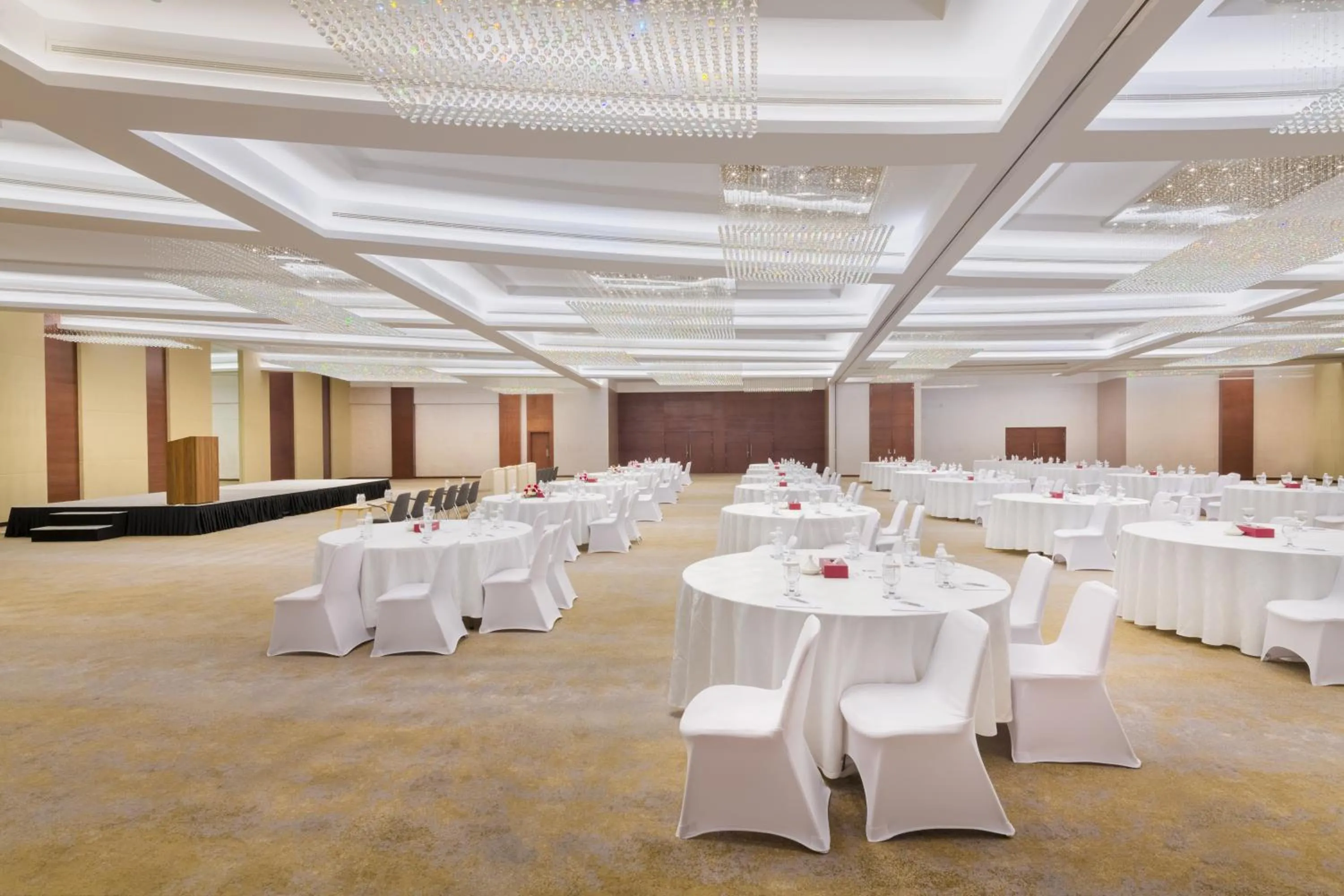 Seating area in IntercityHotel Muscat