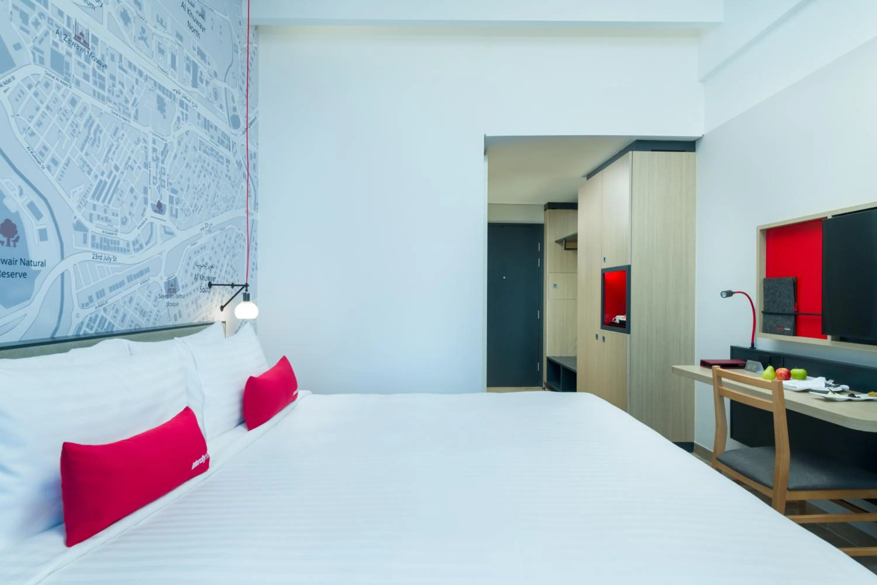 Bed in IntercityHotel Muscat