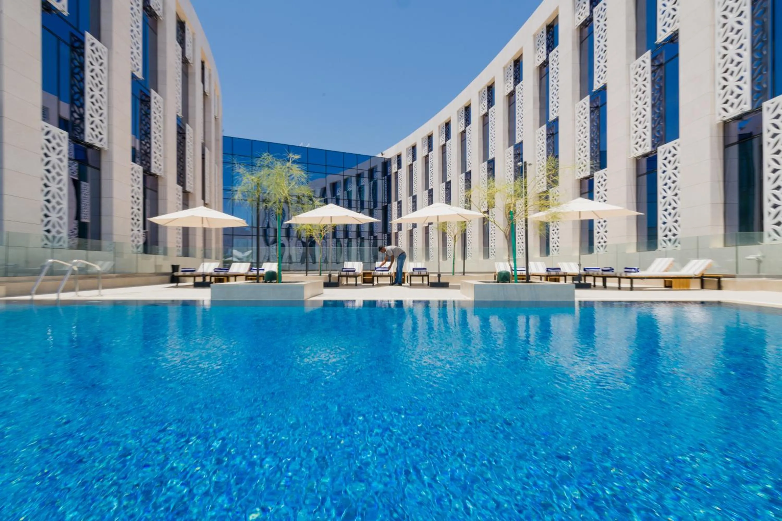 Swimming pool in IntercityHotel Muscat