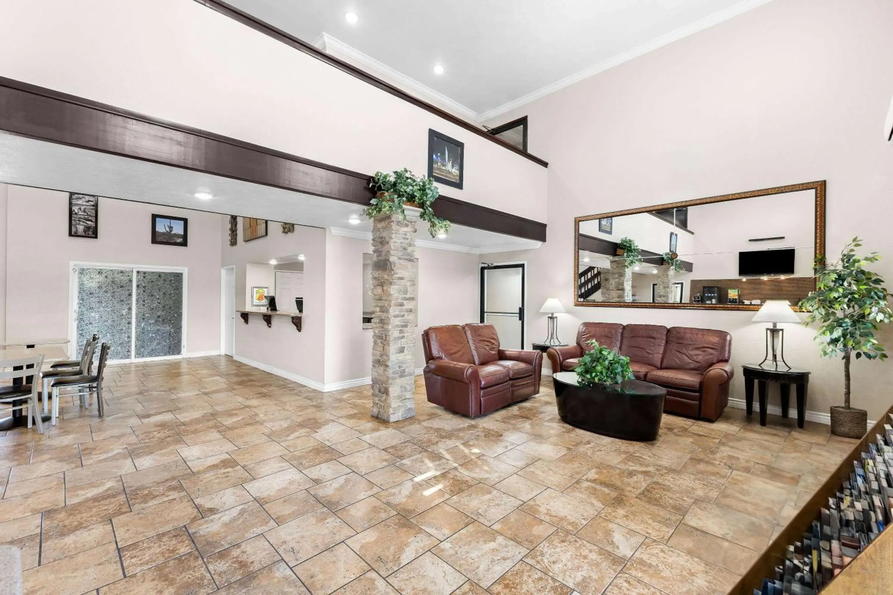 Lobby or reception in Super 8 by Wyndham Goodyear/Phoenix Area Lobby or reception in Super 8 by Wyndham Goodyear/Phoenix Area