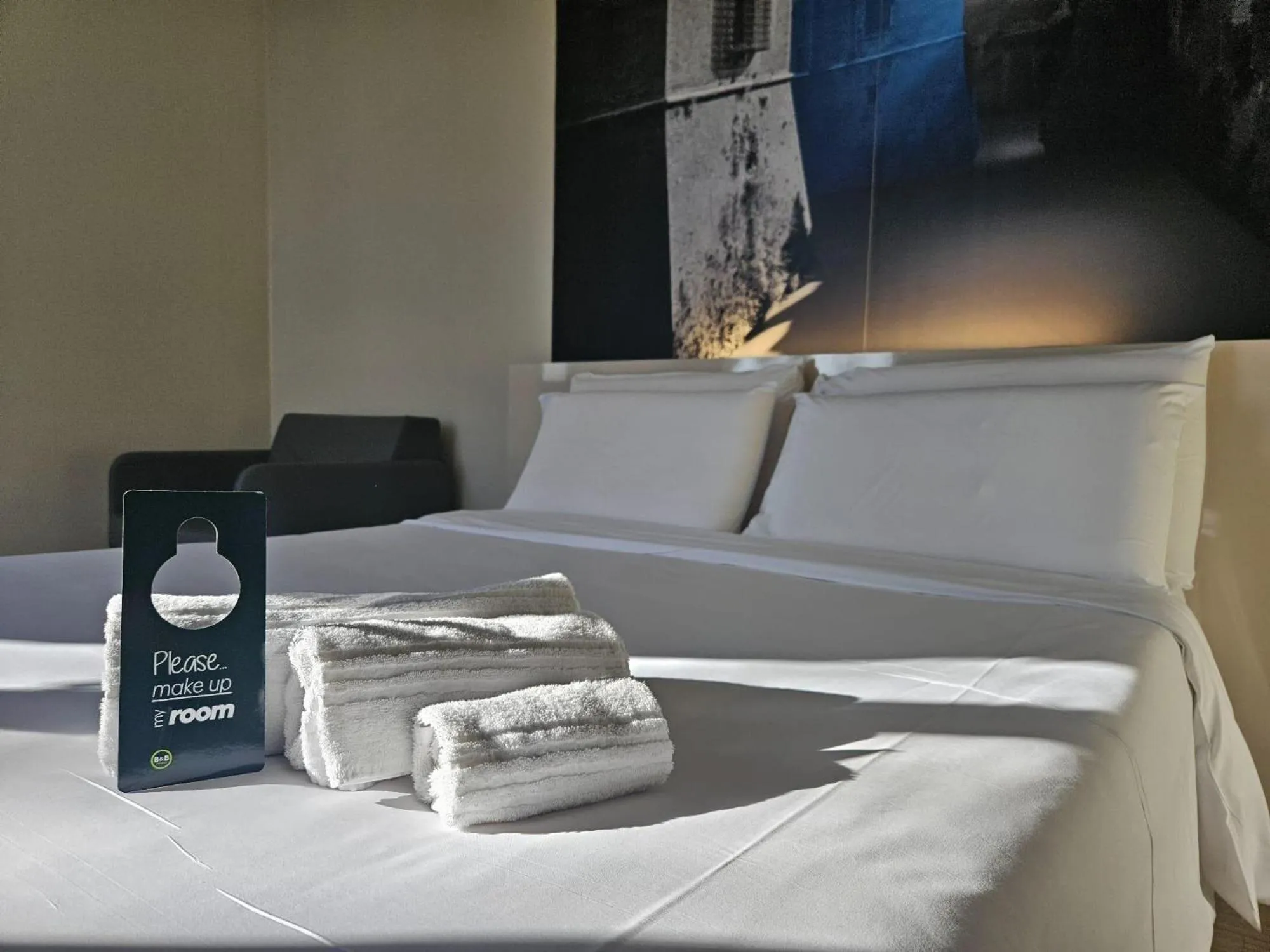 Photo of the whole room, Bed in B&B HOTEL Mantova