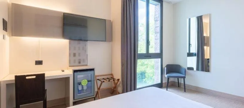 Photo of the whole room, Bed in B&B HOTEL Mantova