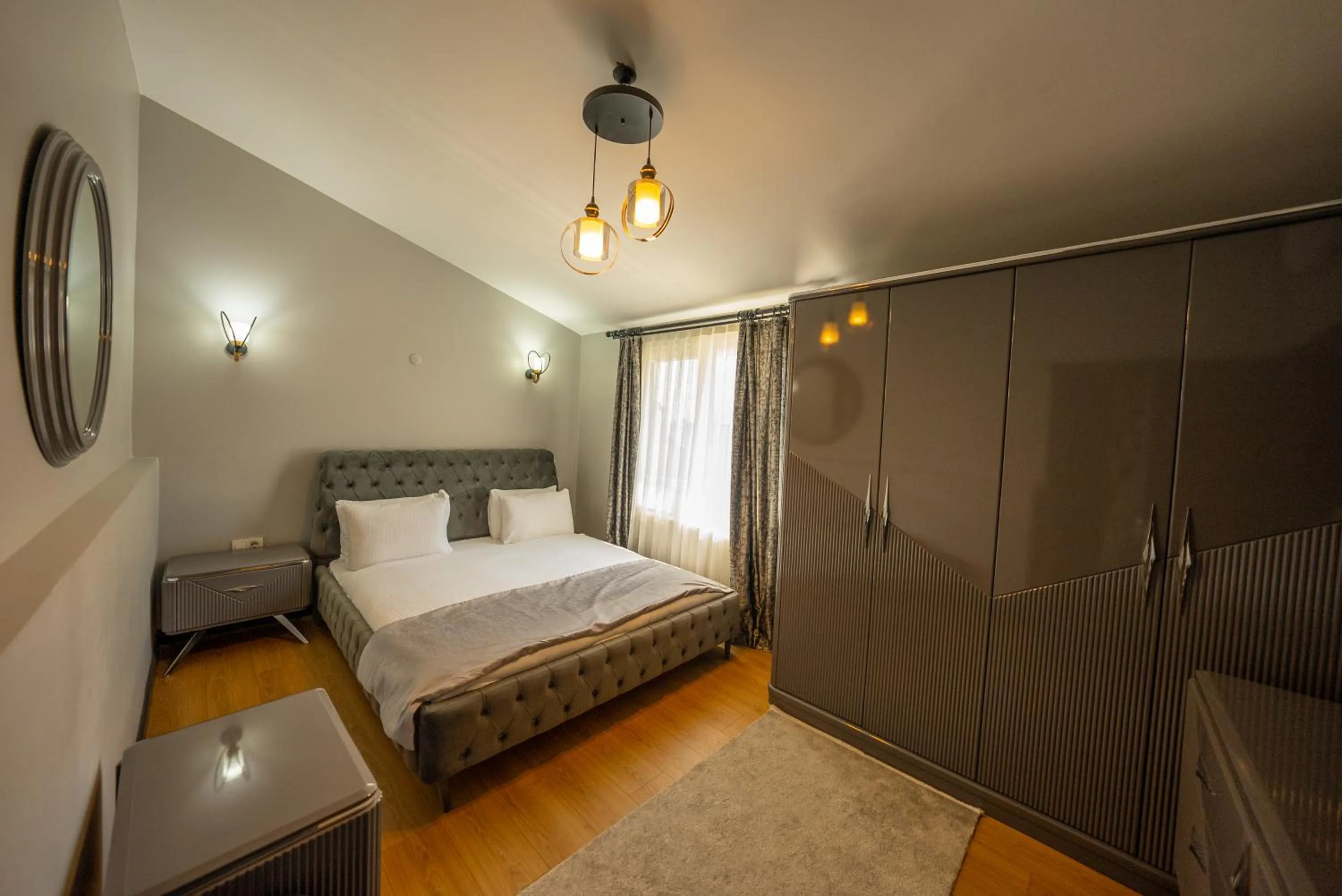 Bed in Alya Kartepe Villa Hotel