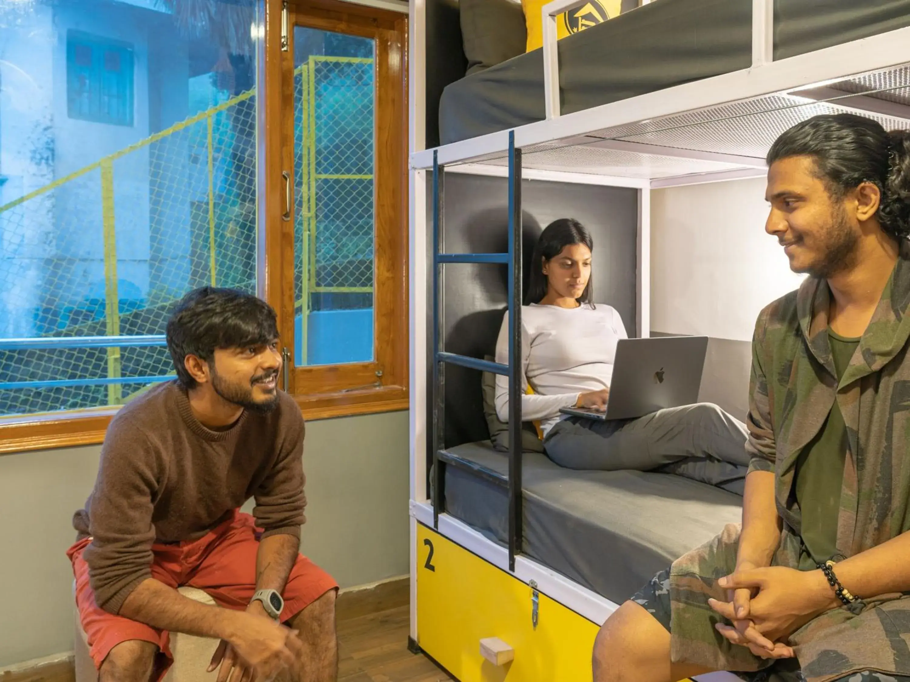 Bed in 4 Bed Mixed Dormitory x A Block in The Hosteller Mussoorie, Mall Road Bed in 4 Bed Mixed Dormitory x A Block in The Hosteller Mussoorie, Mall Road