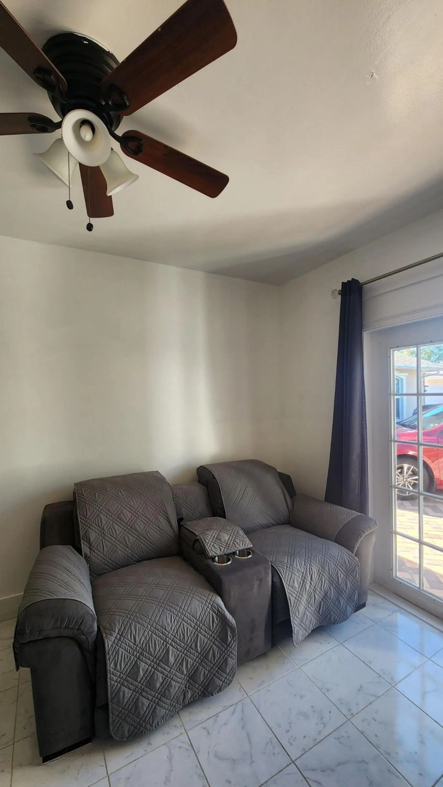 Living room in Small cozy apartment