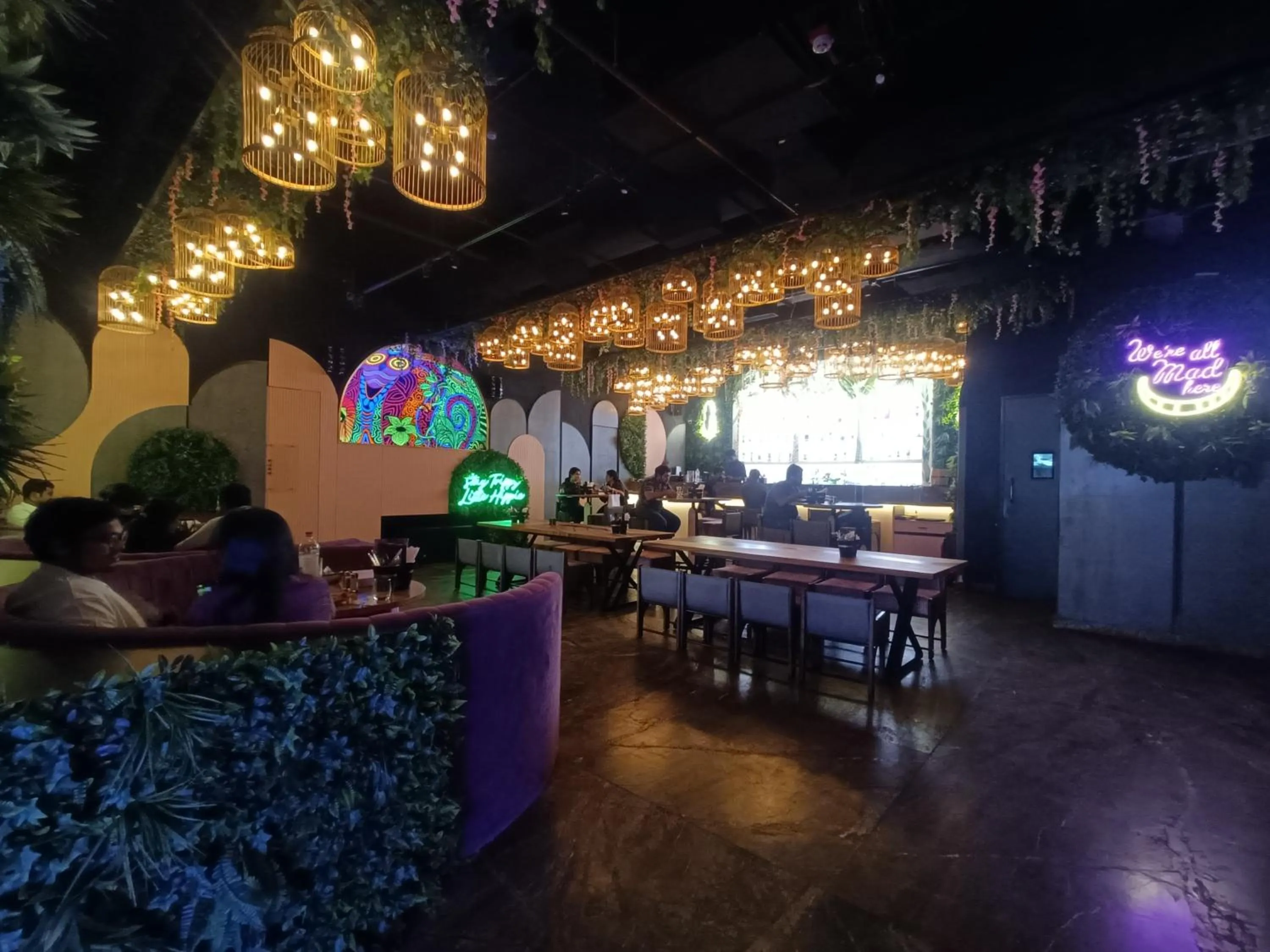 People in Boulevard by Design Hotel Chennai