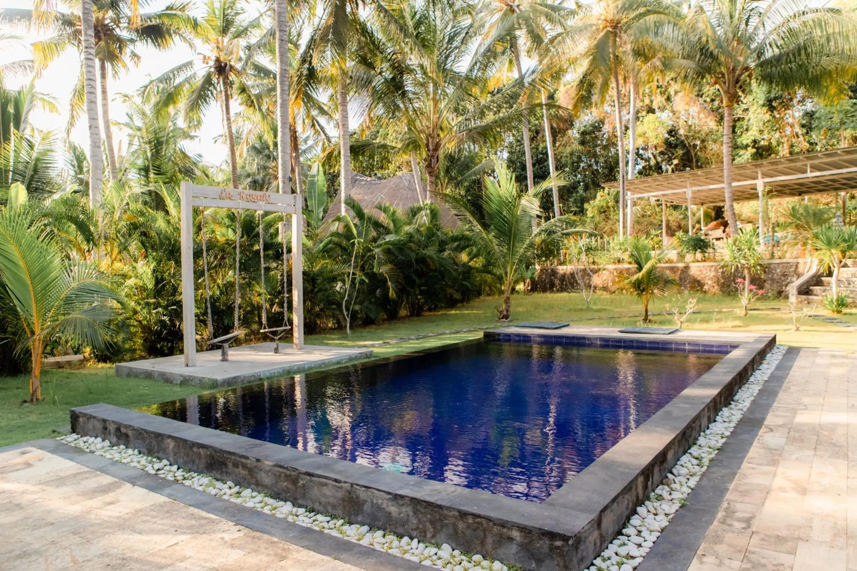Pool view in La Royale Nusa Penida