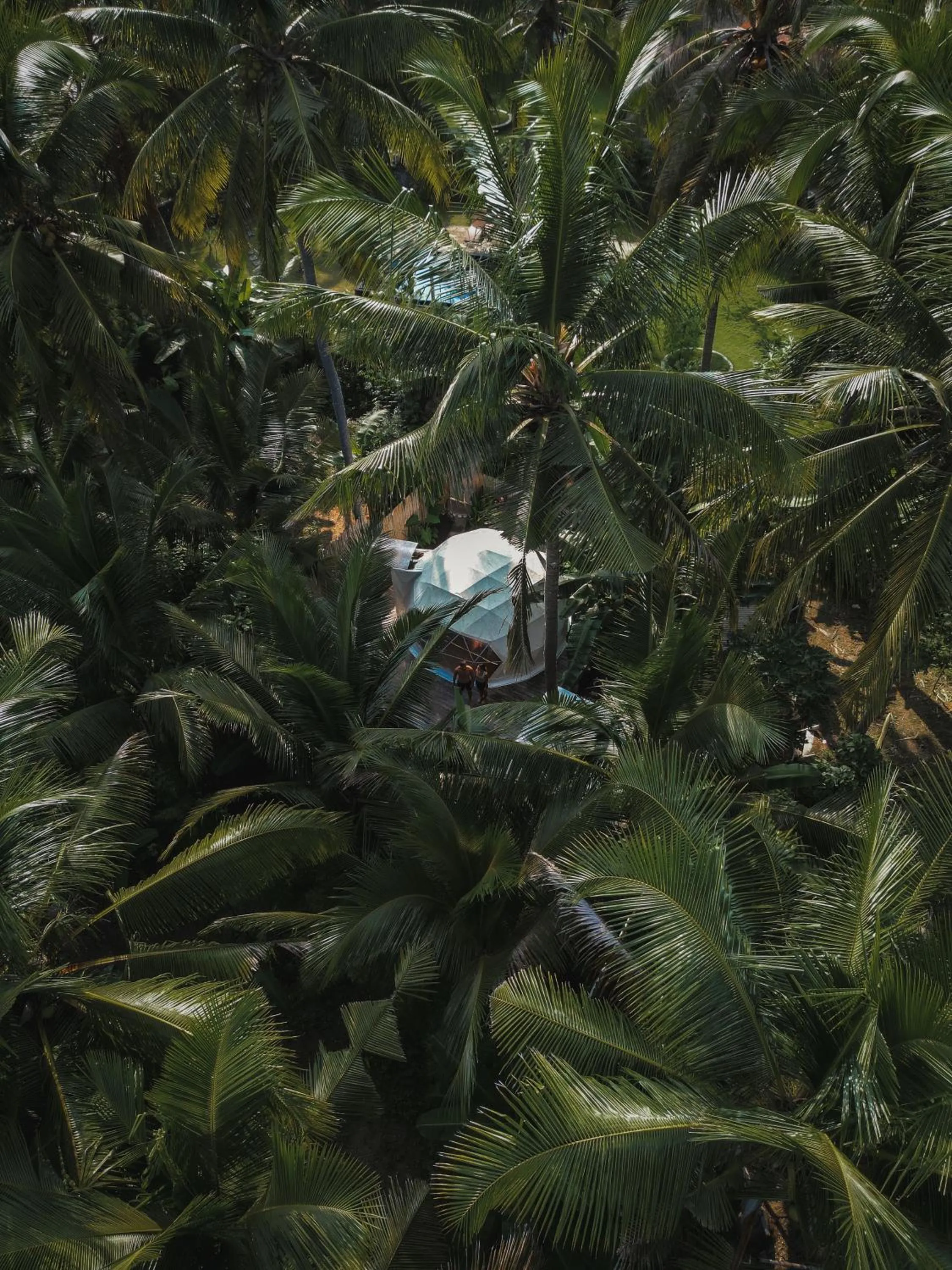 Bird's eye view in La Royale Nusa Penida