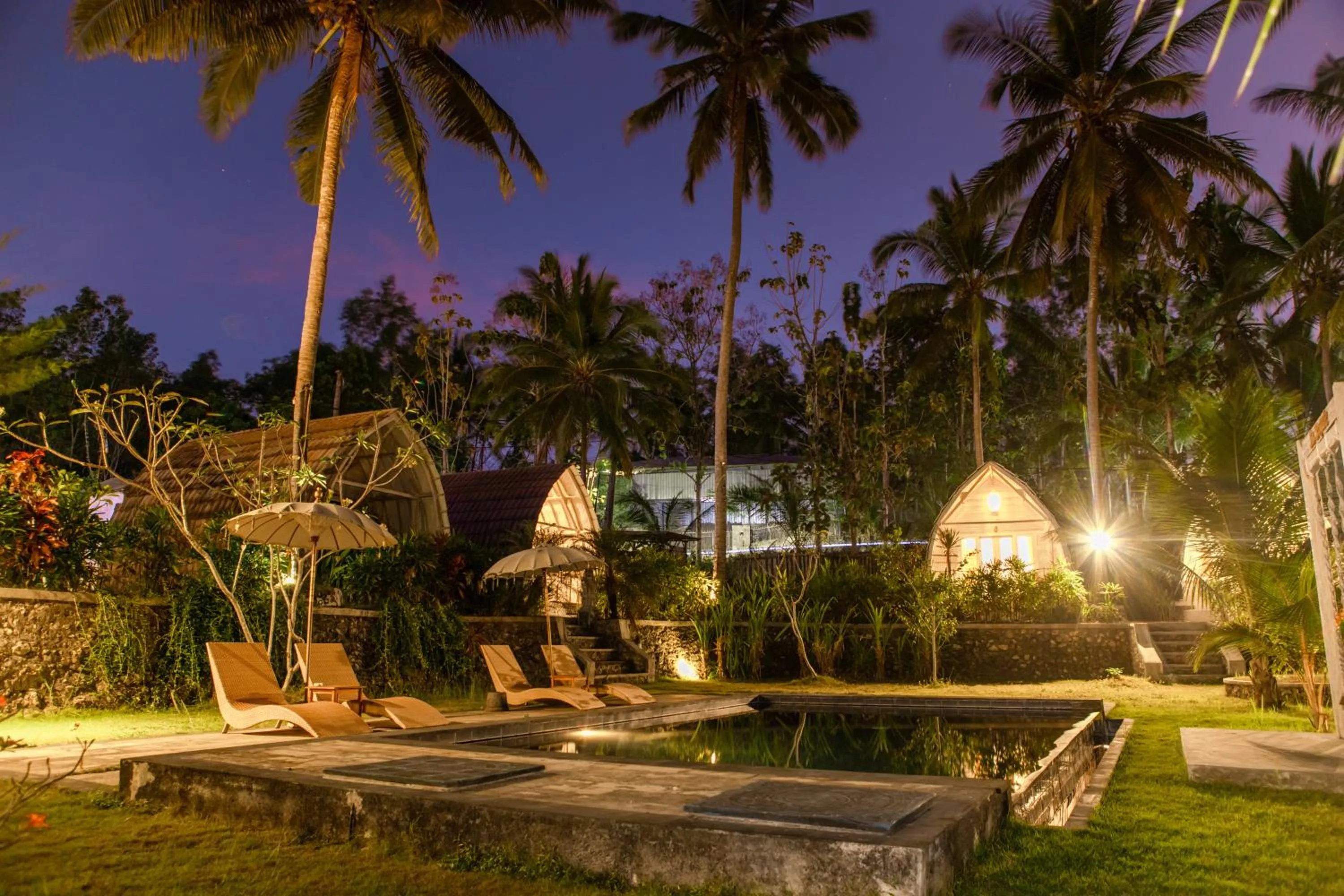 Night in La Royale Nusa Penida