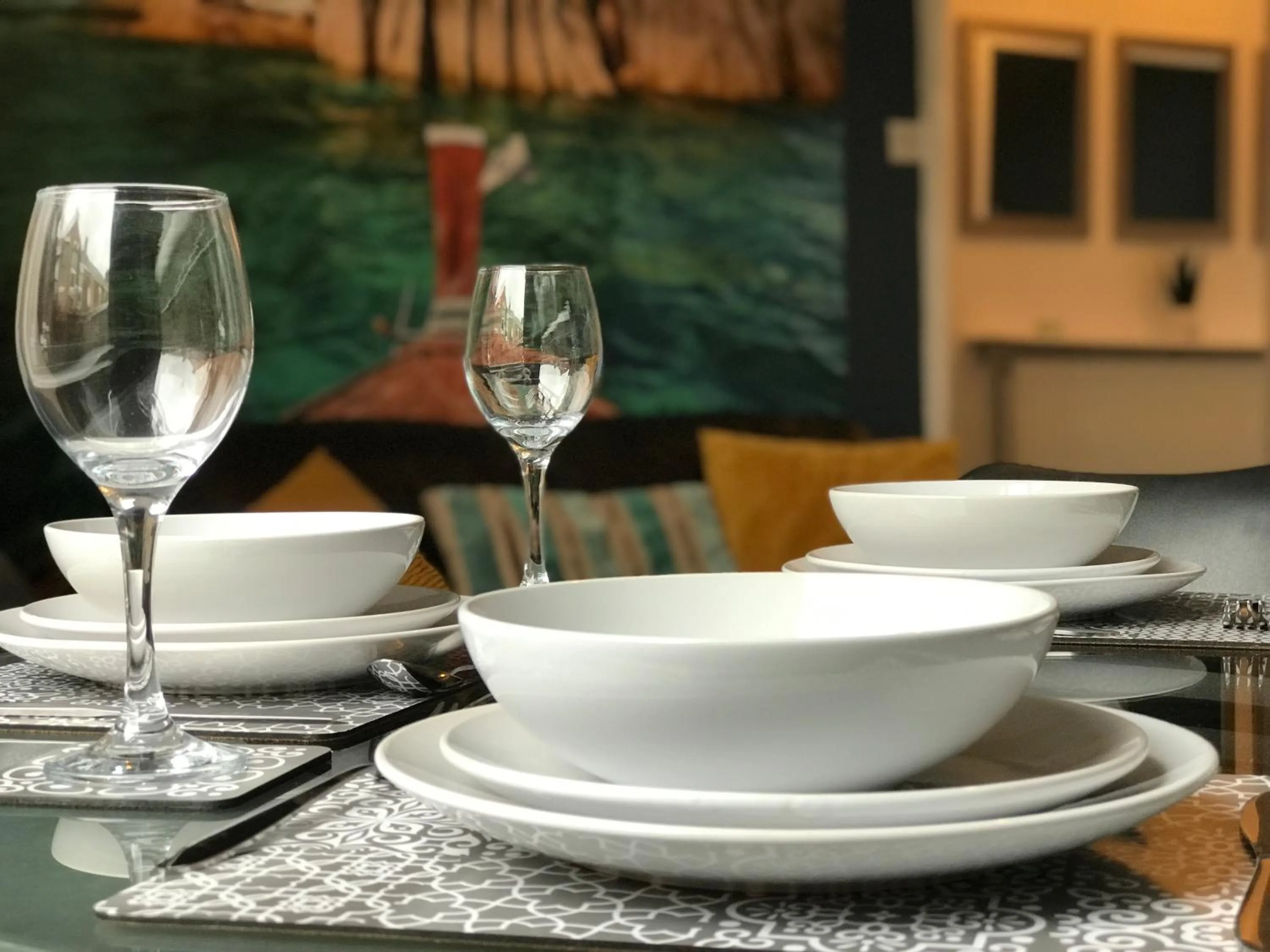 Dining area in Bright Spacious 3-bed with office & patio, Preston