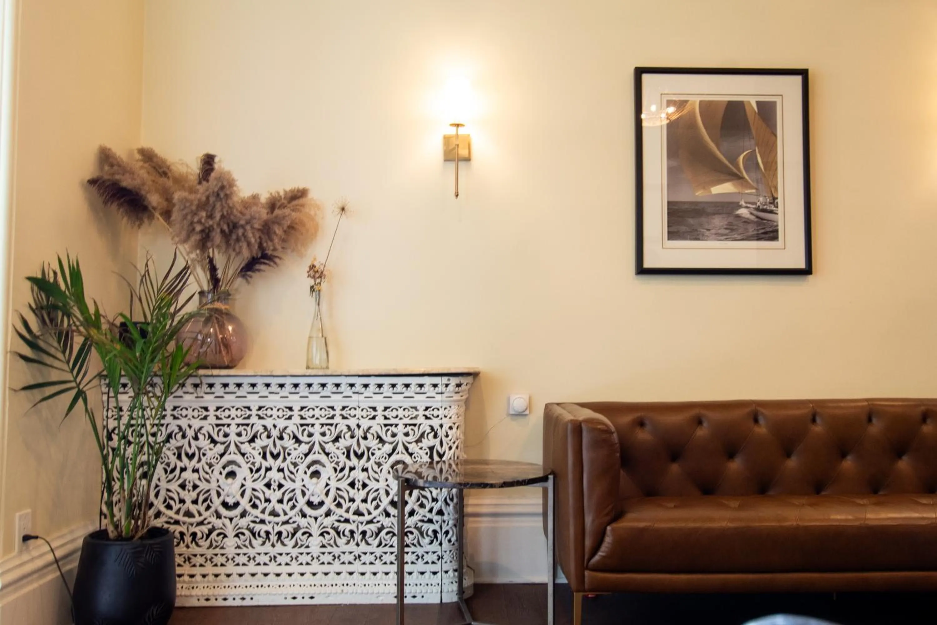 Living room in Hochelaga Inn