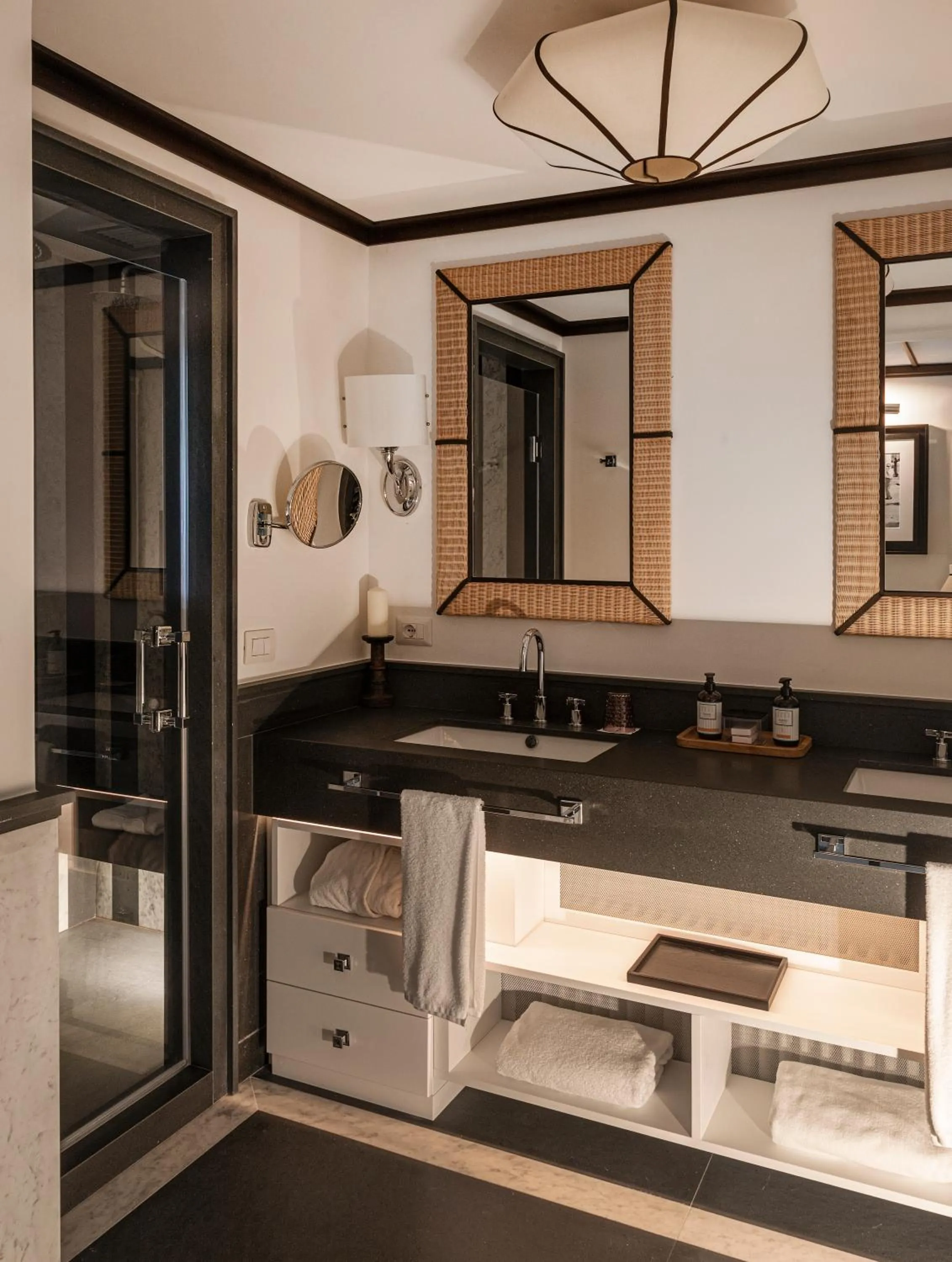 Shower in Savoy Hotel & Spa - Preferred Hotels & Resorts