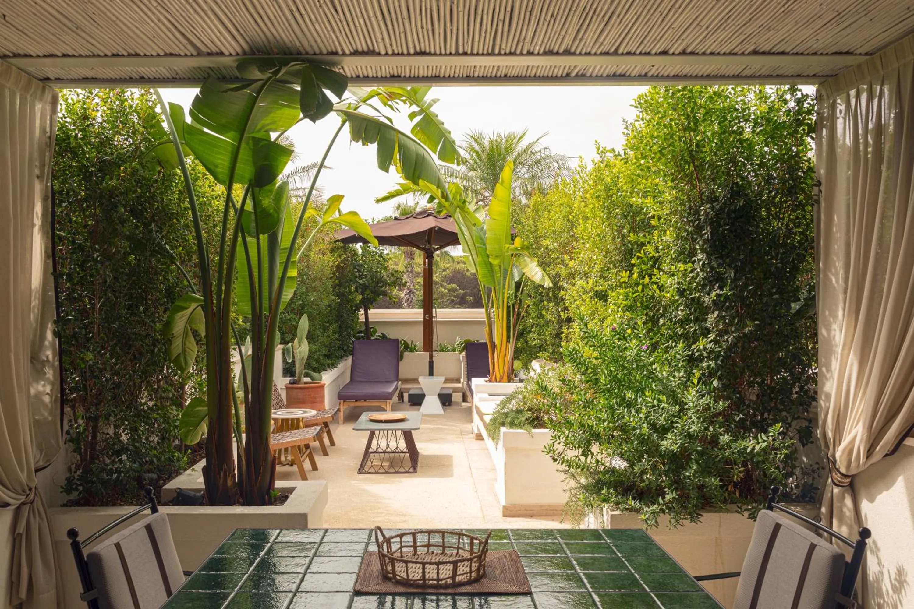 Patio in Savoy Hotel & Spa - Preferred Hotels & Resorts