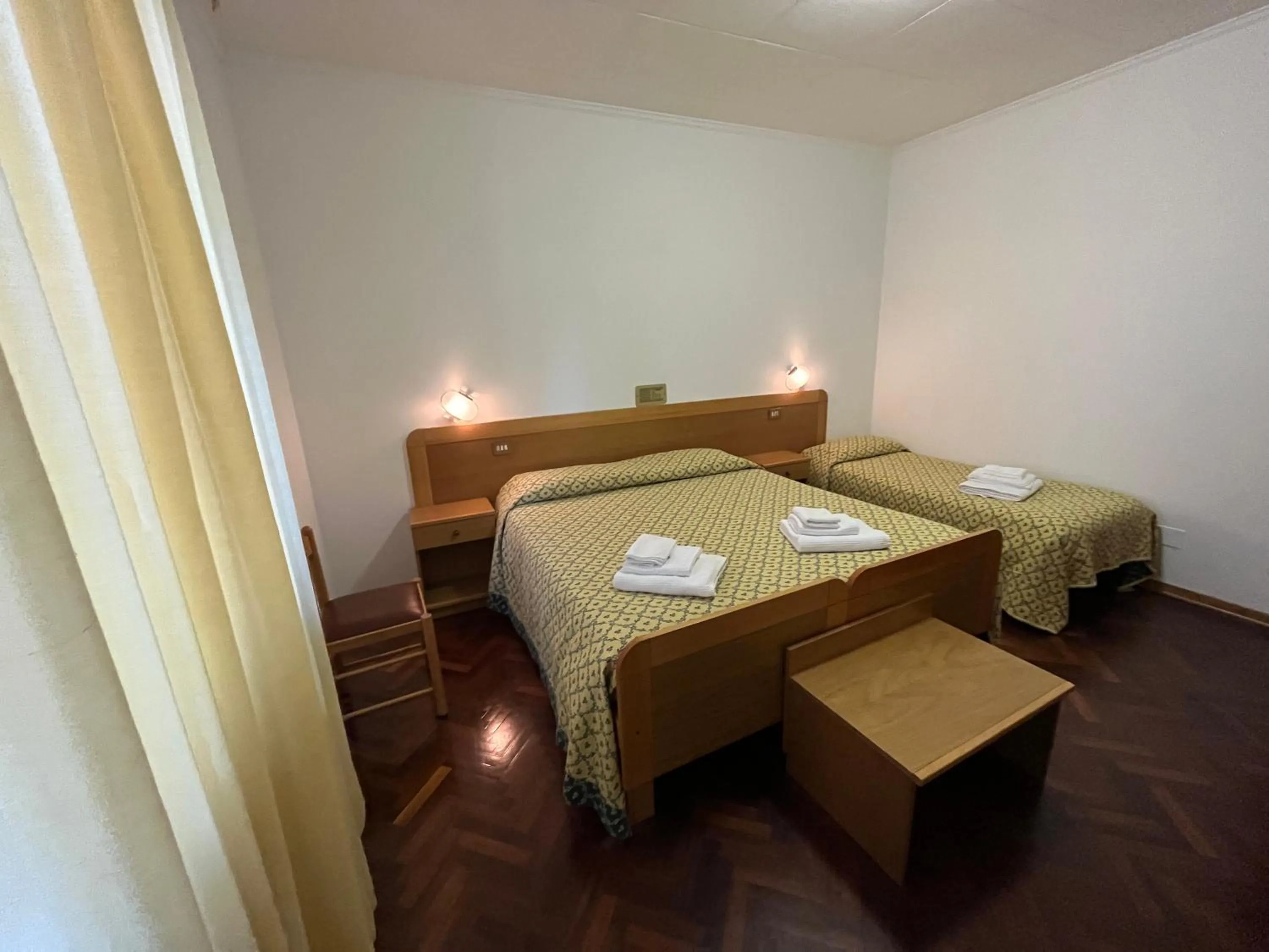 View (from property/room), Bed in Hotel La Torretta