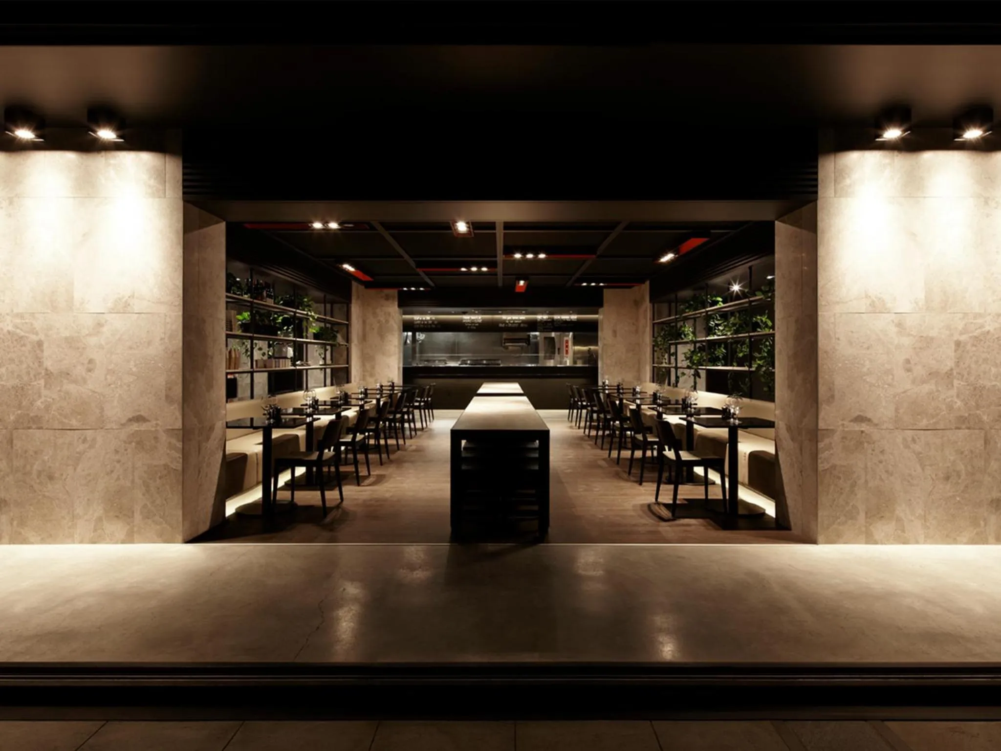 Restaurant/places to eat in Brassey Hotel