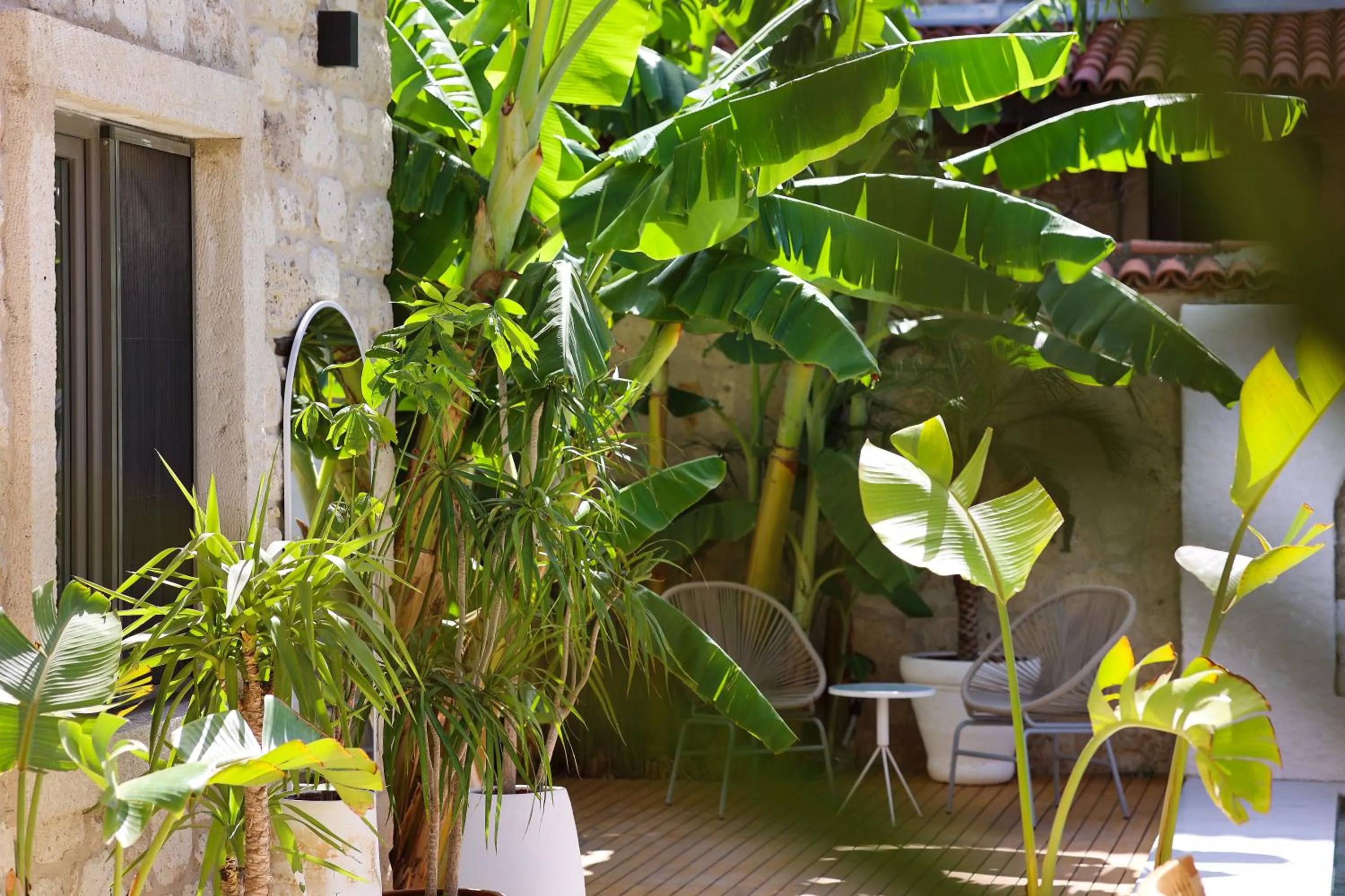 Garden view in Voger Alaçatı Köyiçi