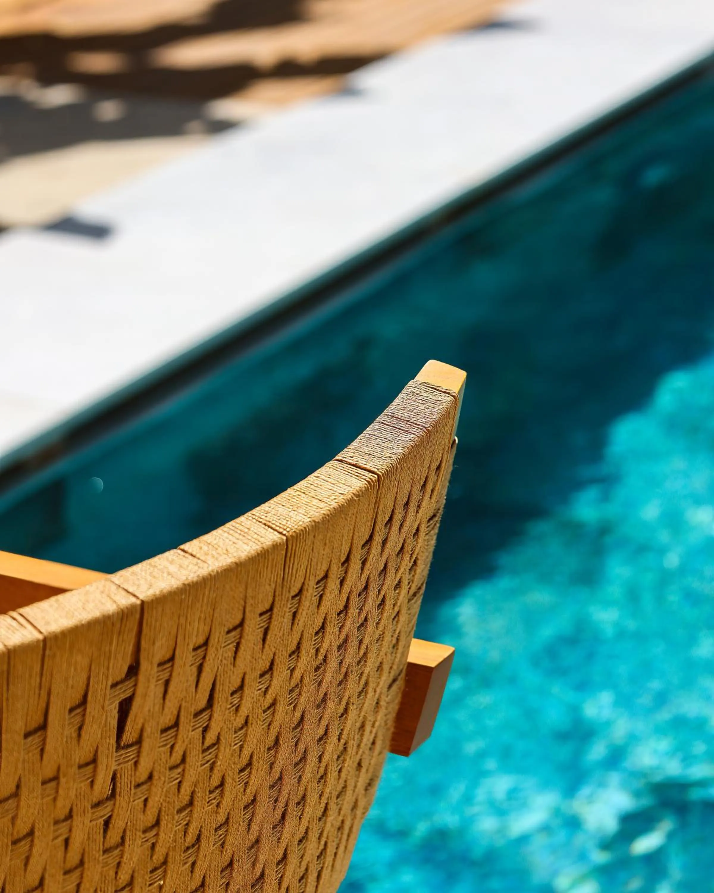 sunbed in Voger Alaçatı Köyiçi