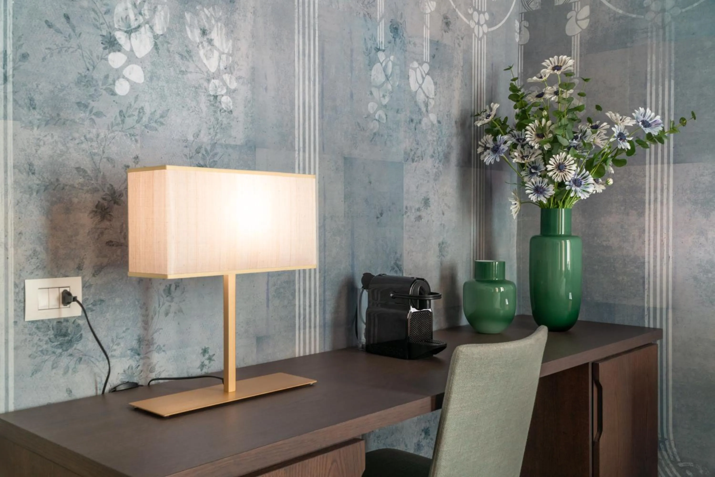 Seating area in Ninfea Luxury Suites