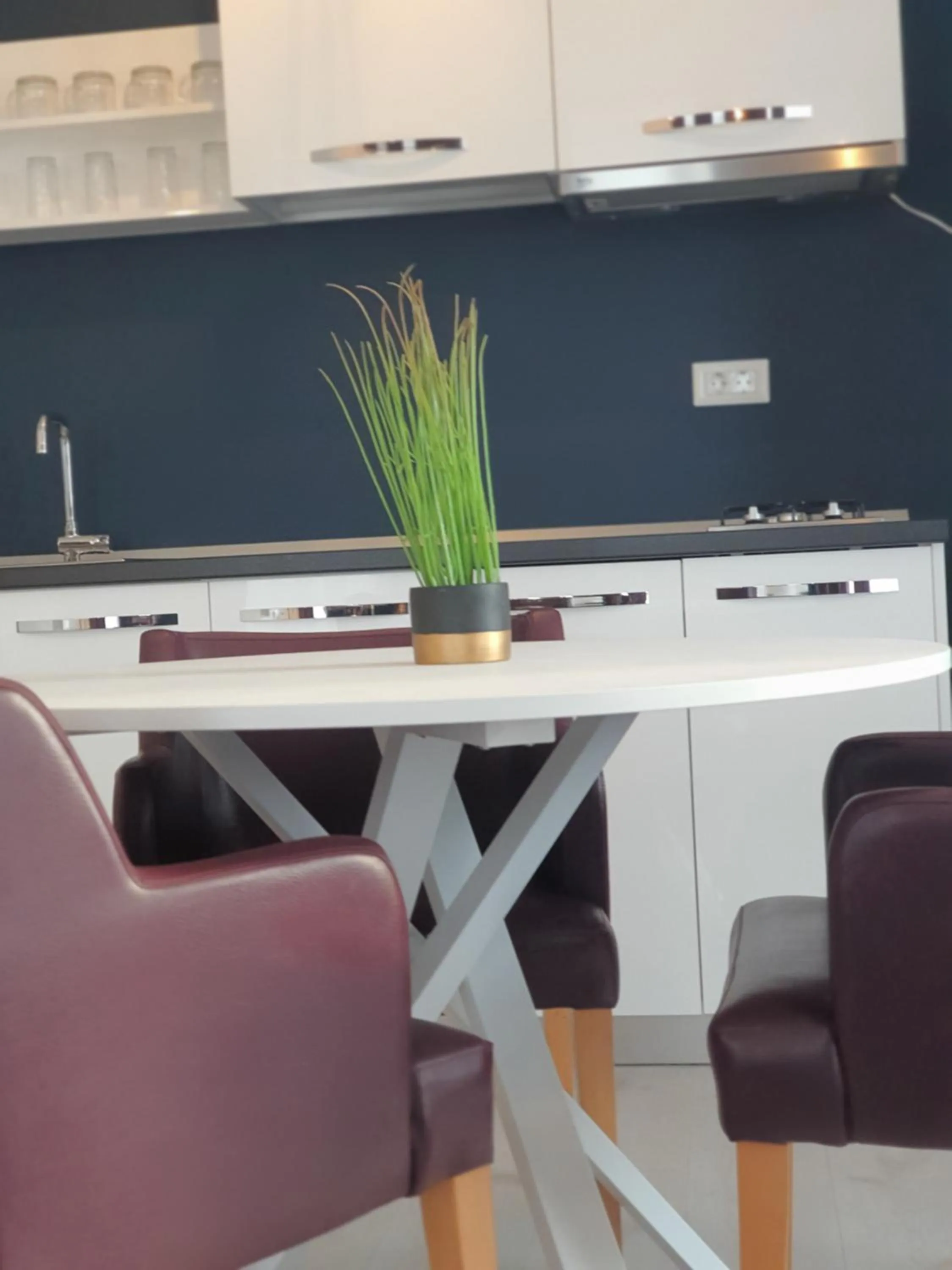 Kitchen or kitchenette in Grey Residence Apartments