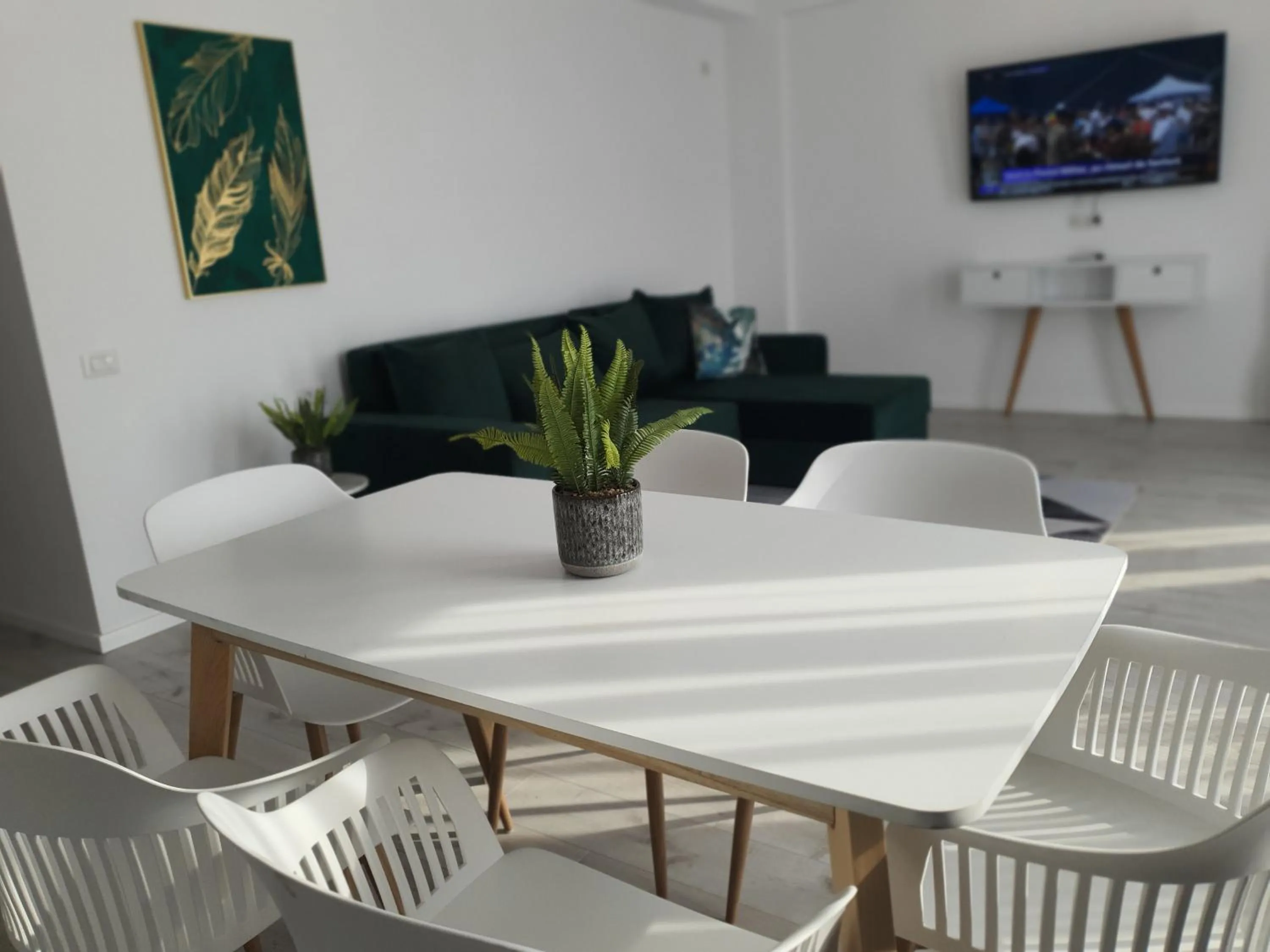Living room in Grey Residence Apartments