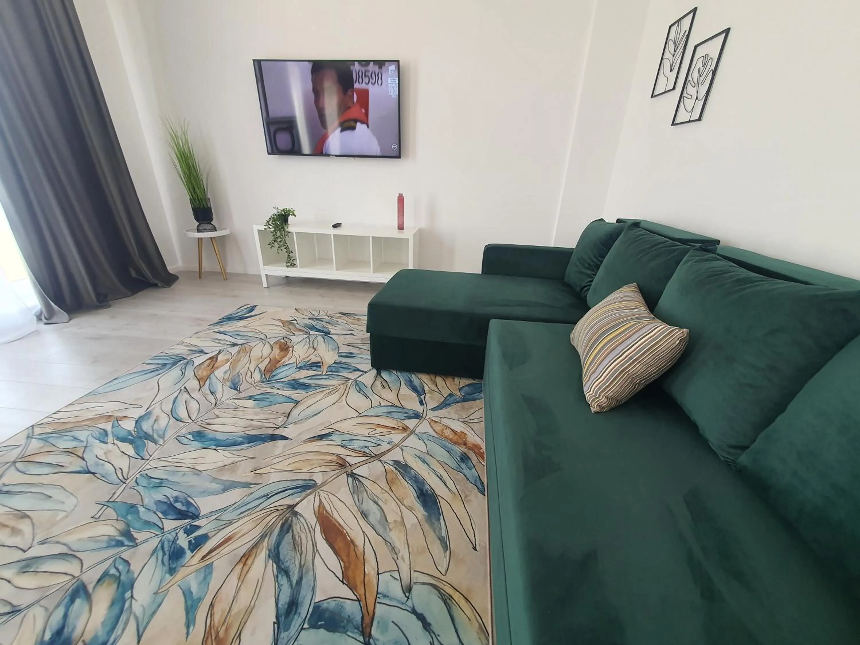 Living room in Grey Residence Apartments