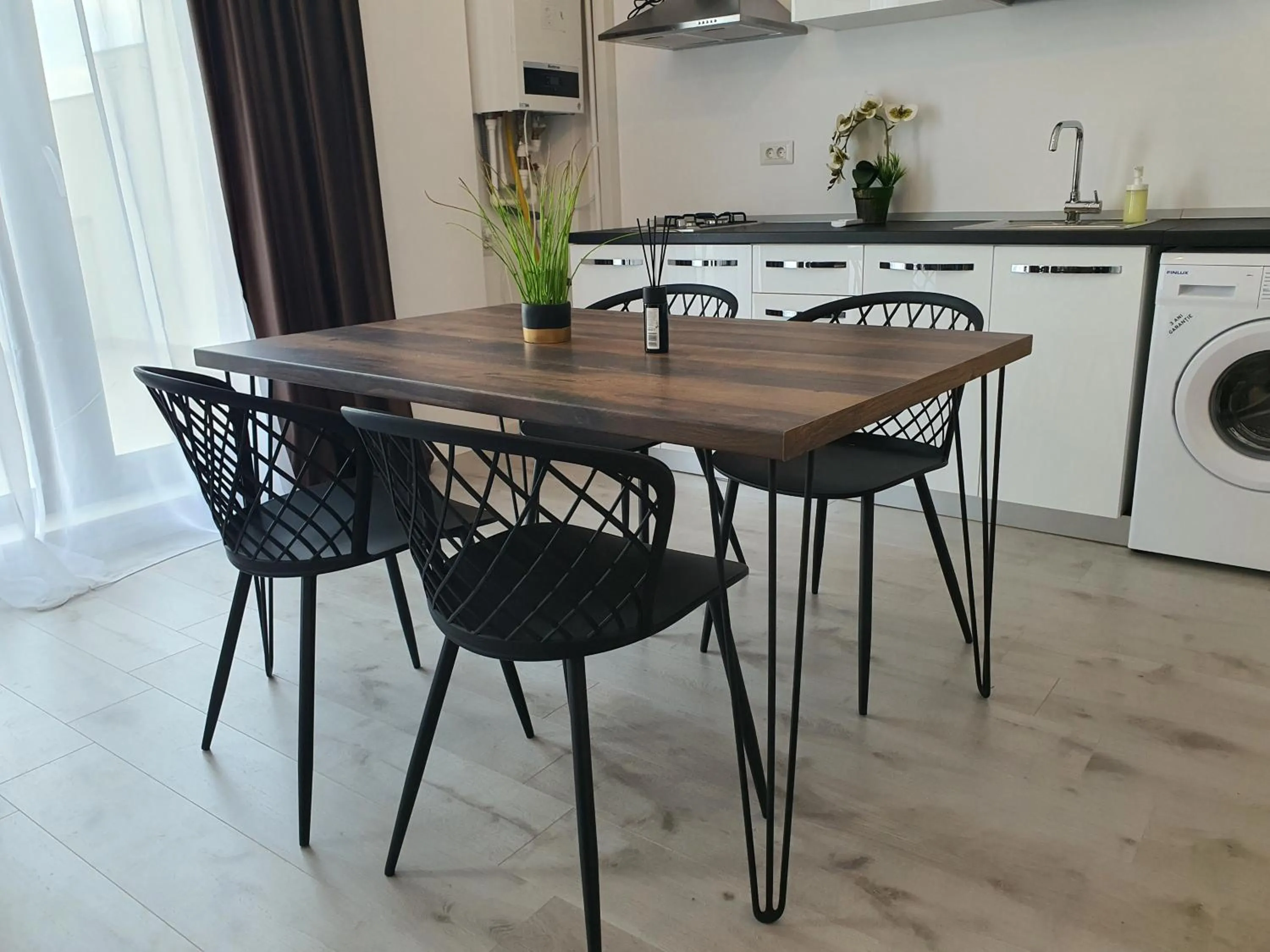 Kitchen or kitchenette in Grey Residence Apartments