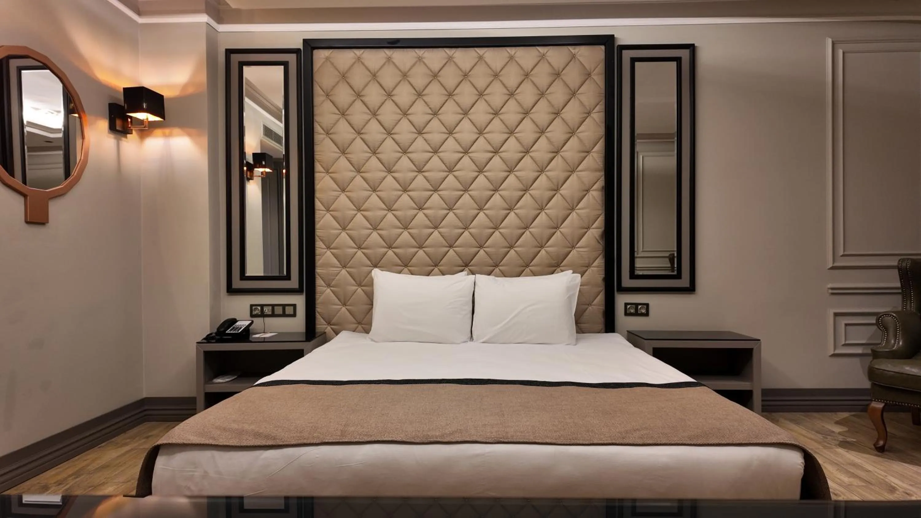 Bed in Lala Grand Hotel