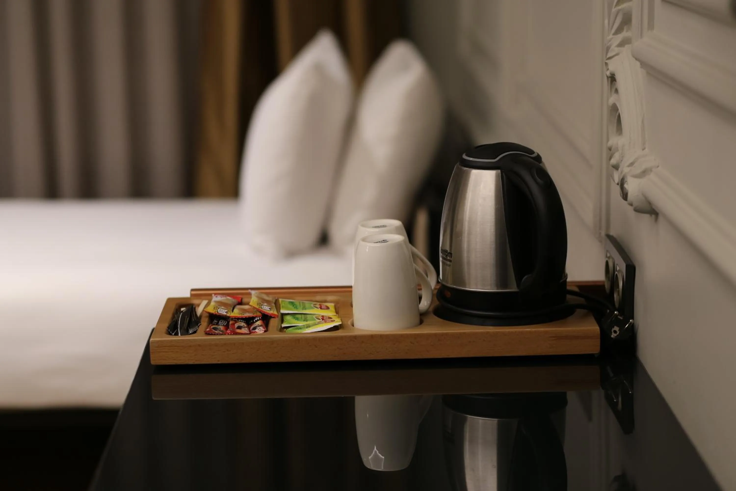 Bed in Lala Grand Hotel