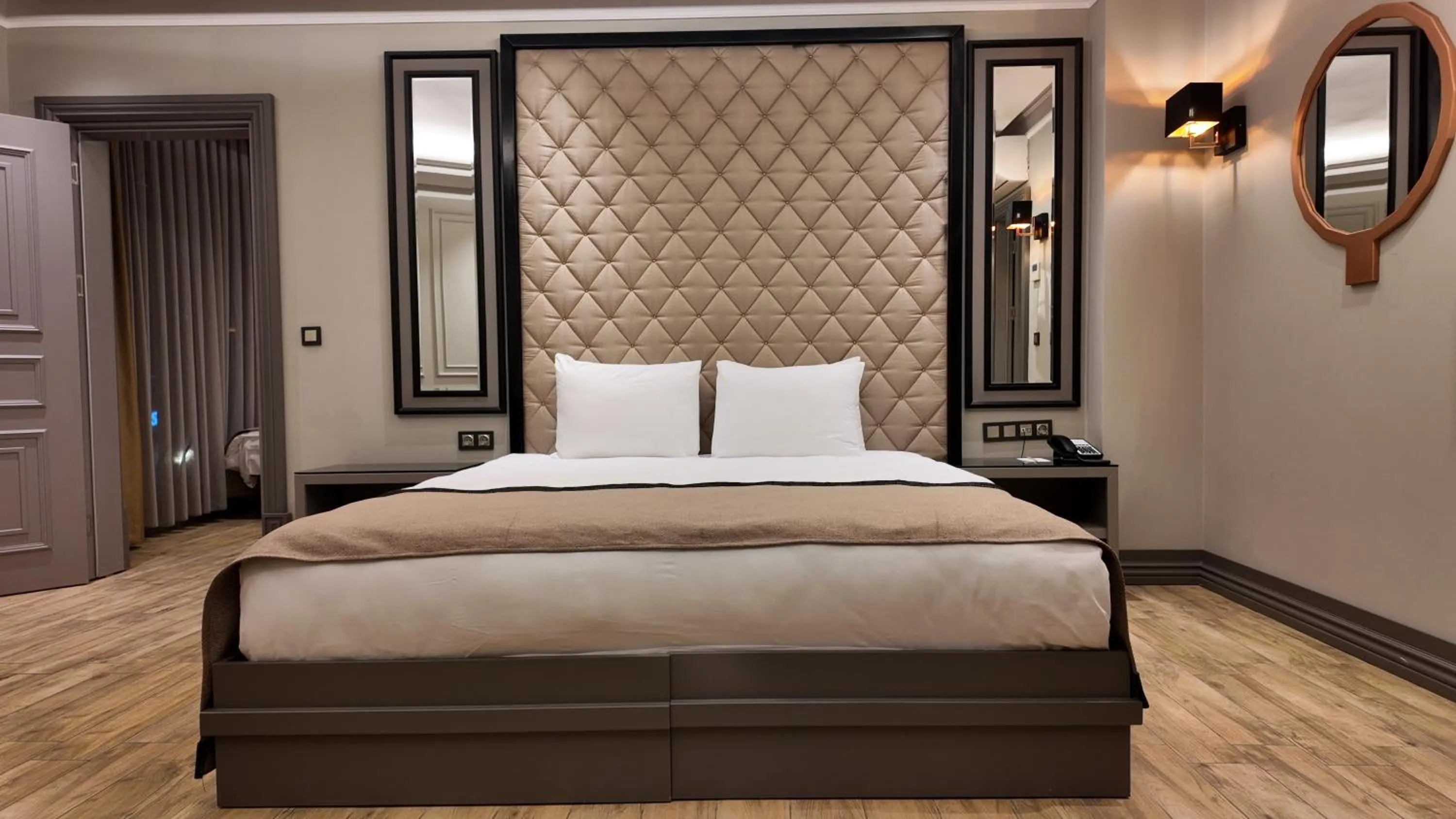 Bed in Lala Grand Hotel