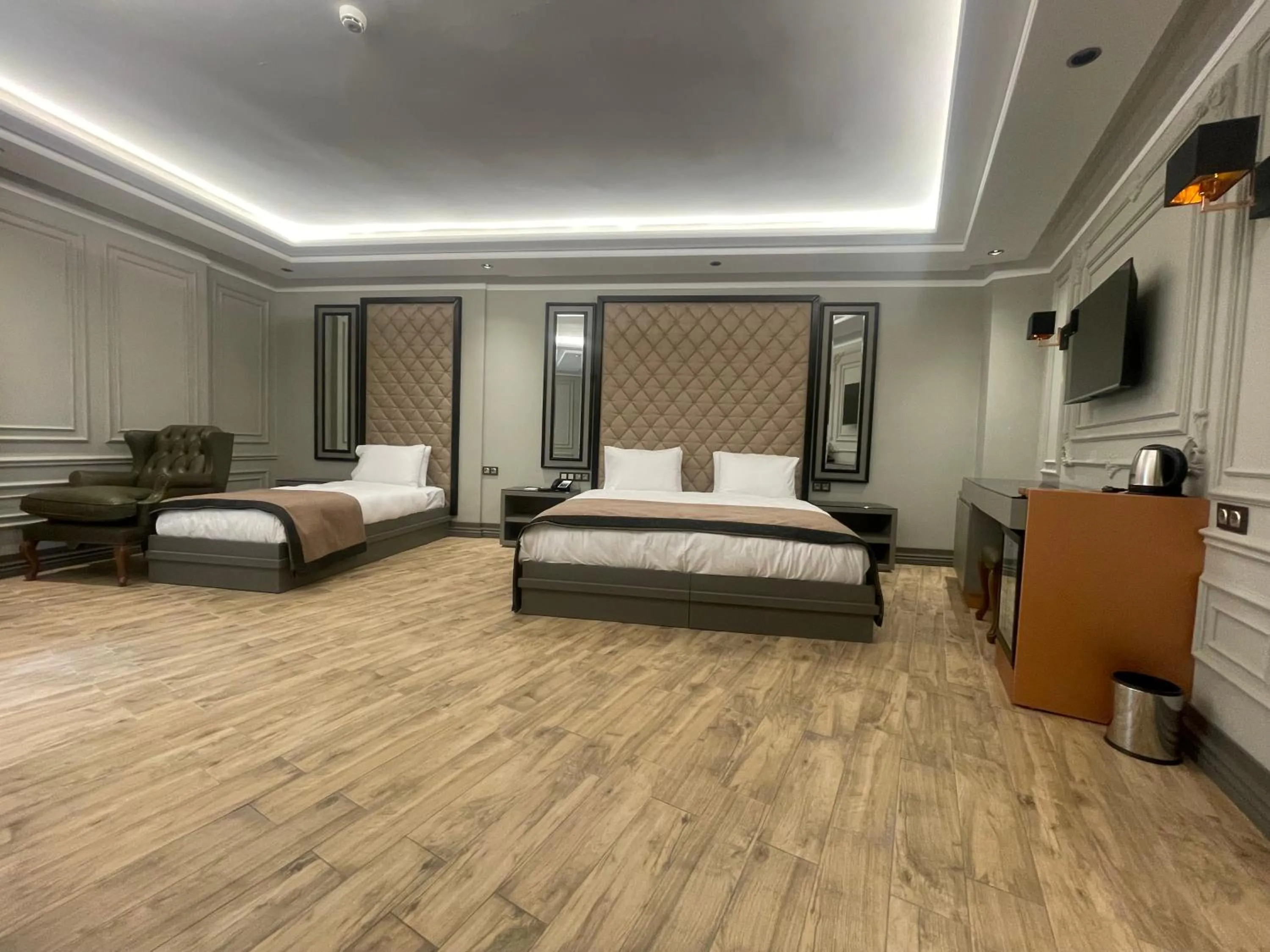 Bed in Lala Grand Hotel