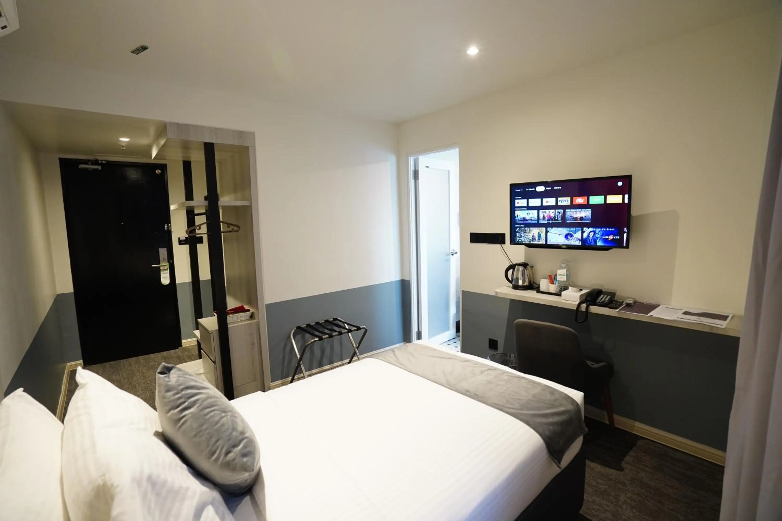 Bed in Dê MOCCIS Boutique Hotel